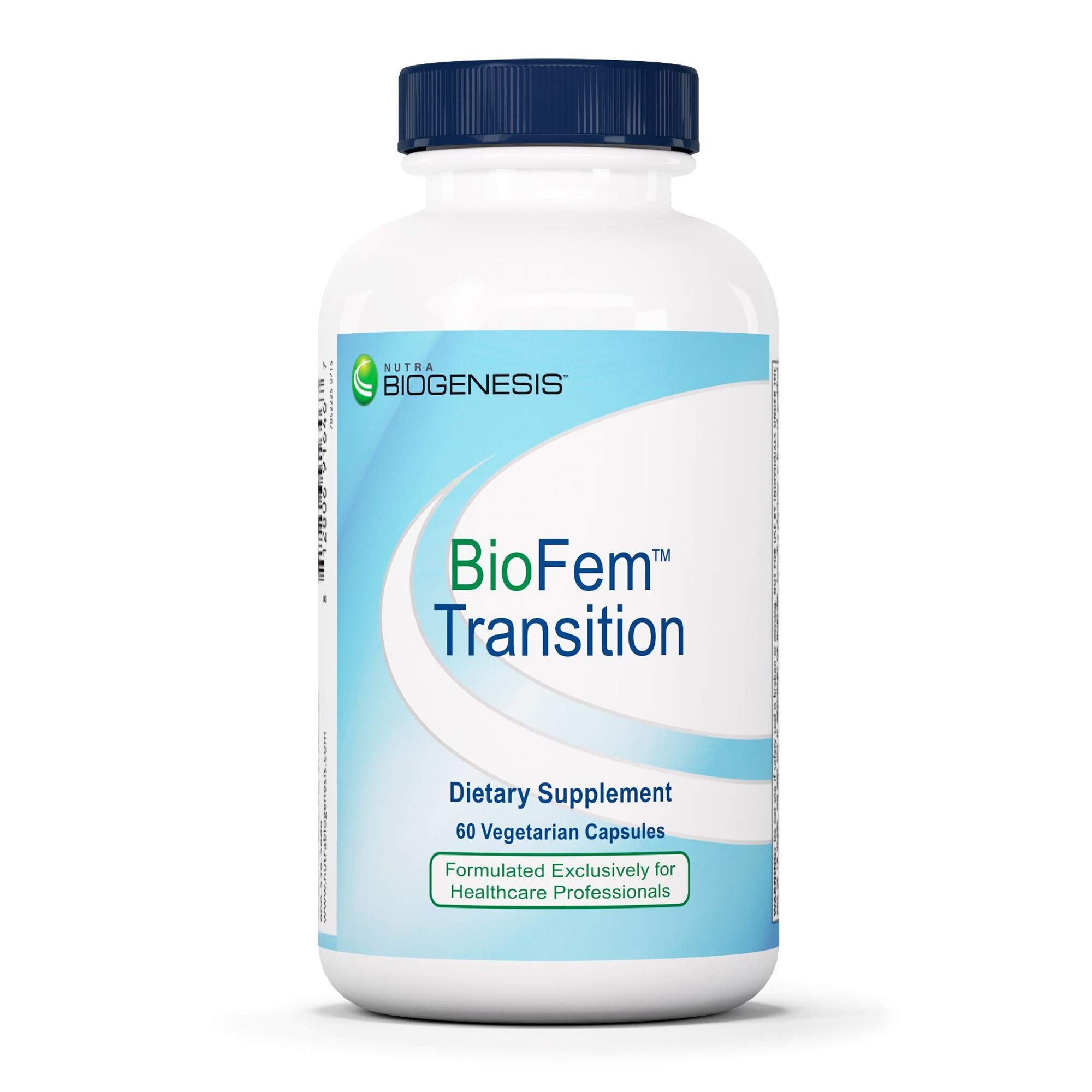 Nutra BioGenesis - BioFem Transition - DHEA, Pregnenolone, Wild Yam, and Dong Quai for Menopause
