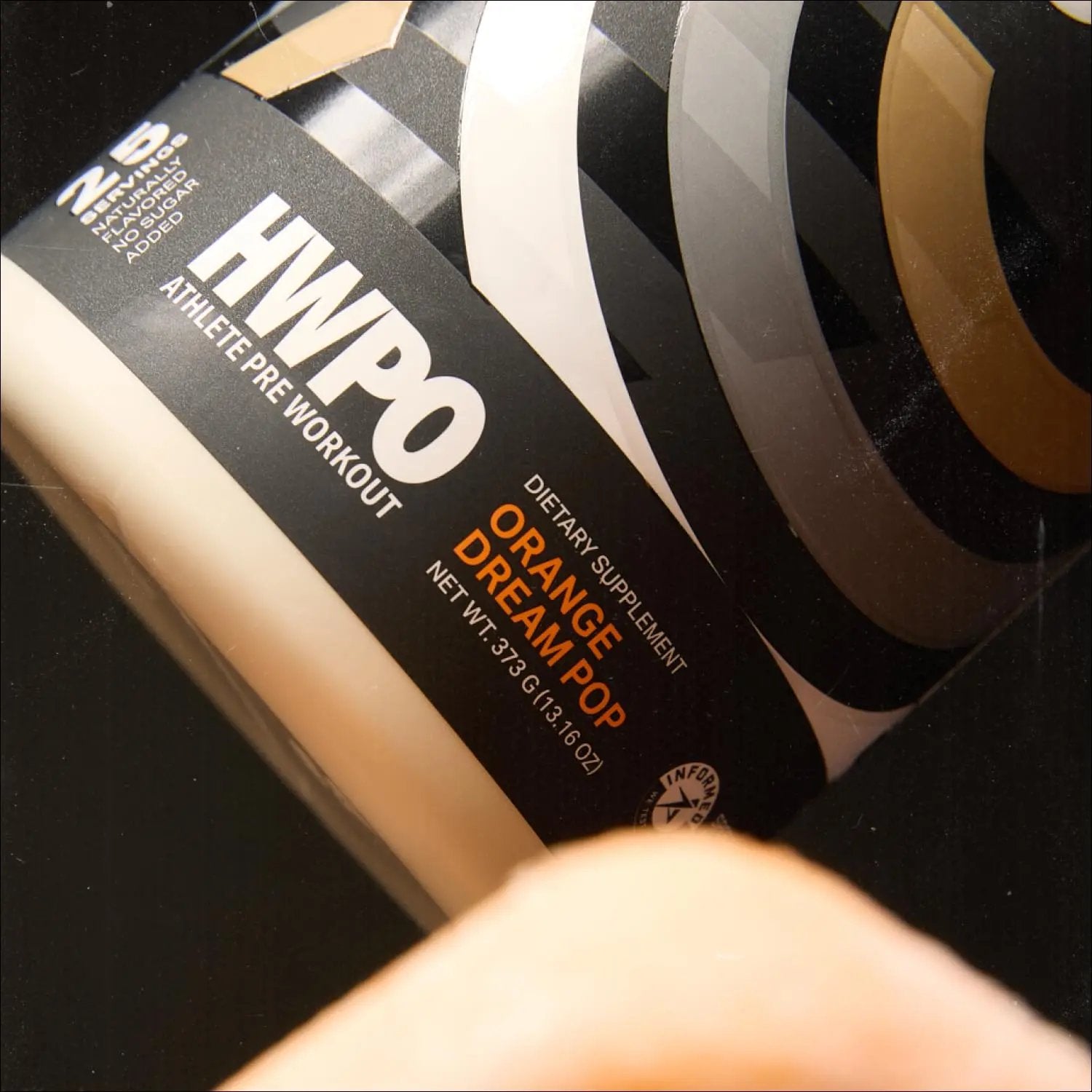 Podium Nutrition, Athlete Pre Workout Powder, Orange Dream Pop, 25 Servings, Beta Alanine Podium Nutrition