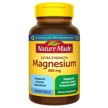 Nature Made Extra Strength Magnesium Oxide 400 mg, Dietary Supplement 