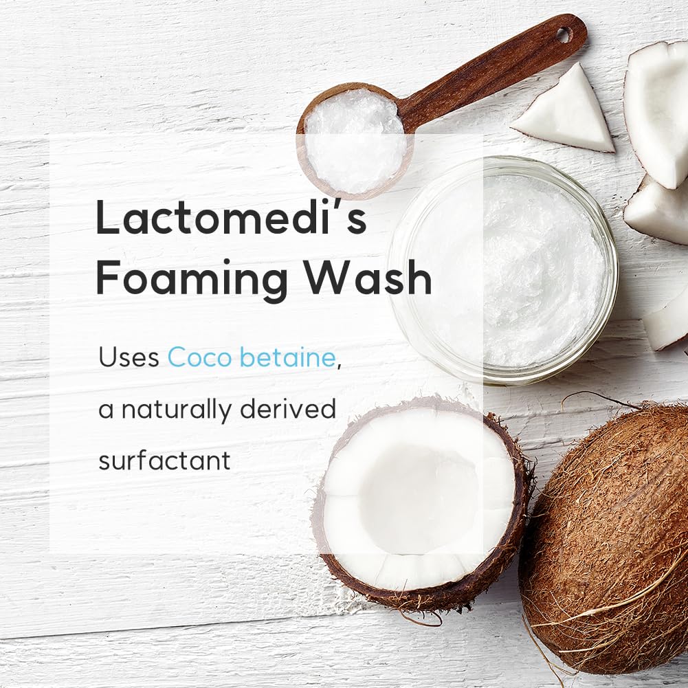 LACTOMEDI Feminine Foaming Wash | Gentle Foam Cleanser for Intimate Hygiene | pH-Balanced Formula LACTOMEDI