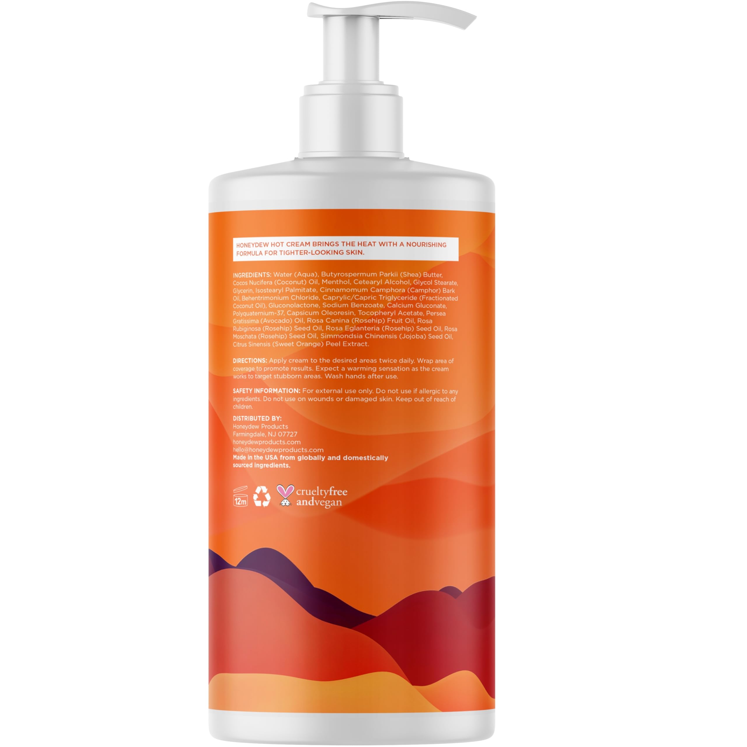 Slimming Hot Cream Sweat Enhancer - Body Sculpting Sweat Cream with Invigorating Botanical Maple Holistics