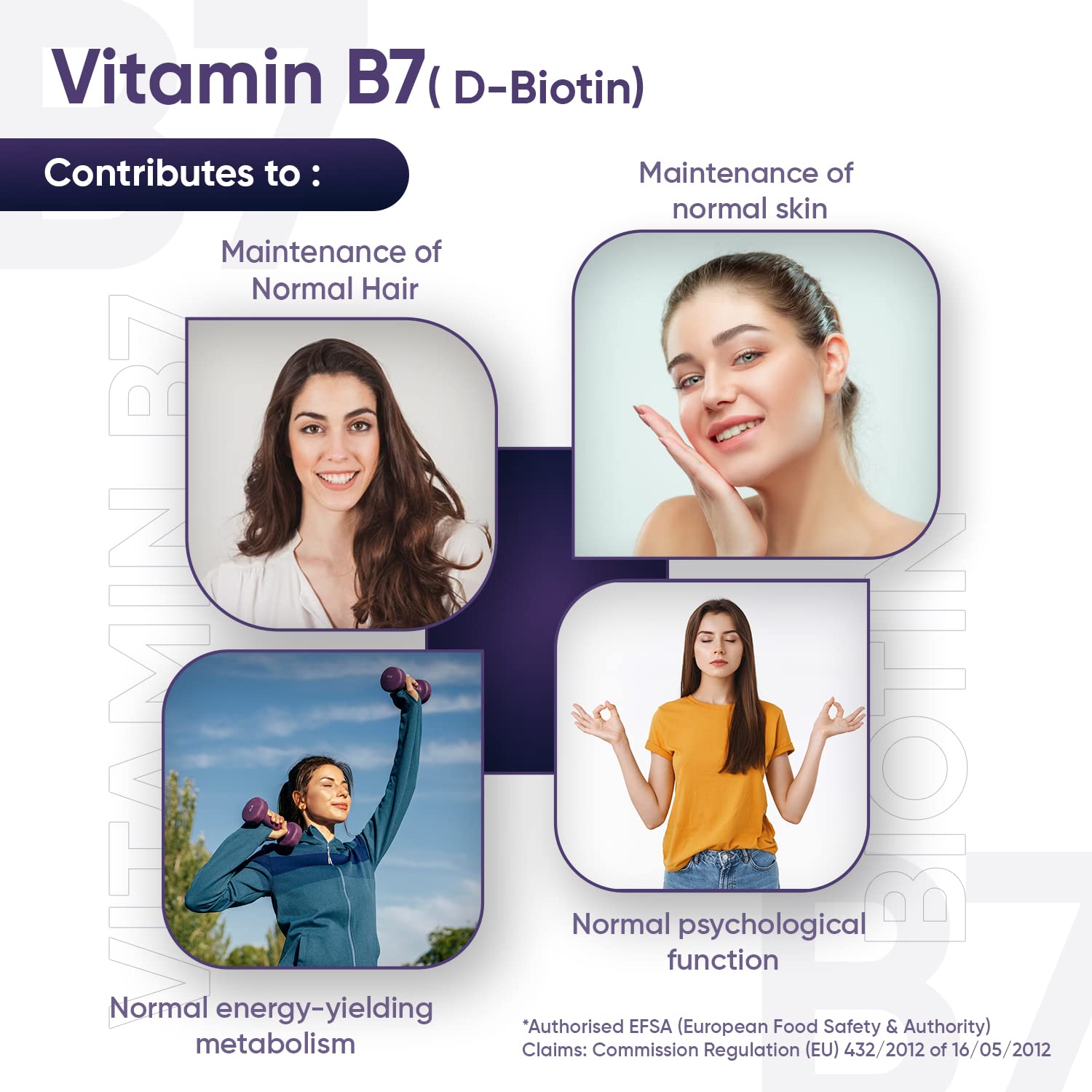Biotin Hair Growth Supplement 12000mcg - 365 Vegan Biotin Tablets (1 Year Supply) maxmedix