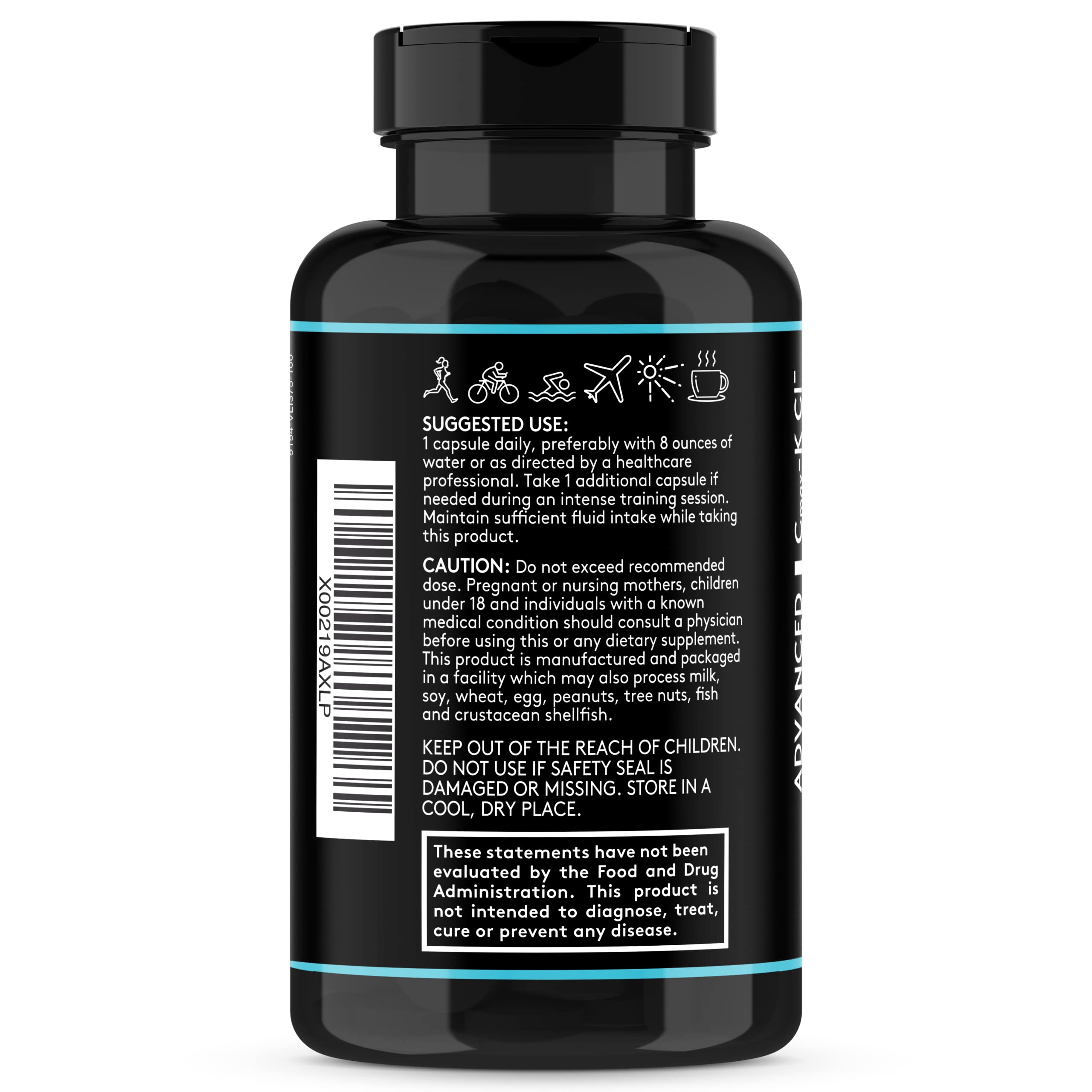 Complete Electrolyte Supplement | Highest Bioavailability | Cmax Chloride