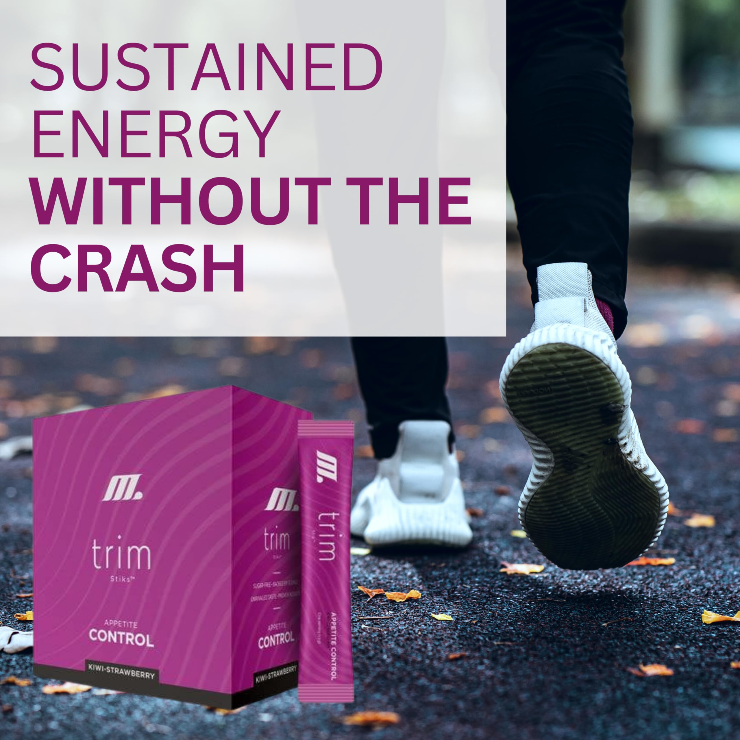 TRIM Stik, Appetite Control, Delicious Kiwi Strawberry beverage, low-calorie, 30 ct Youngevity