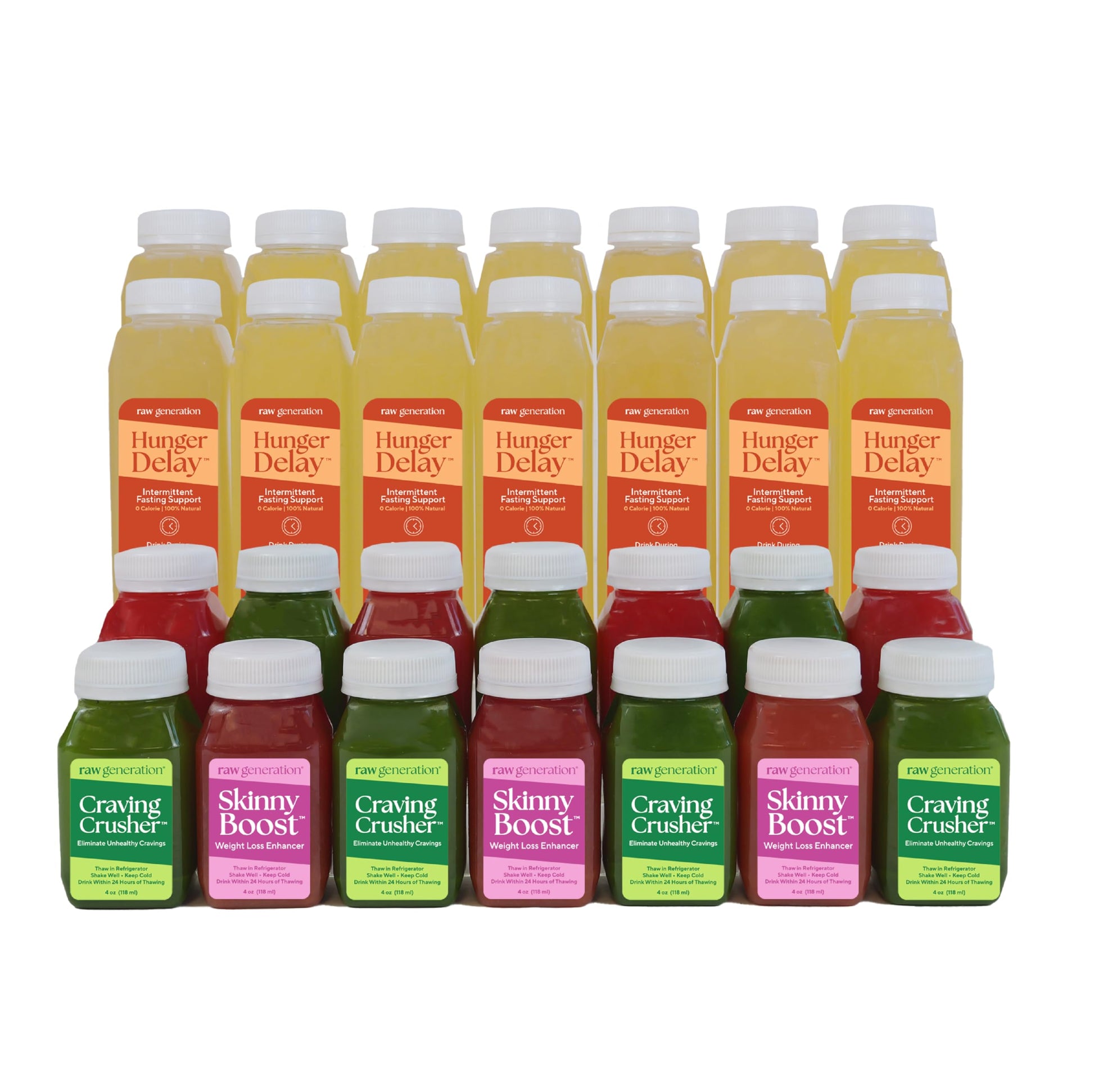 Raw Generation Intermittent Fasting Fuel Pack - Weekly Fasting Drink Kit with Vital Electroly