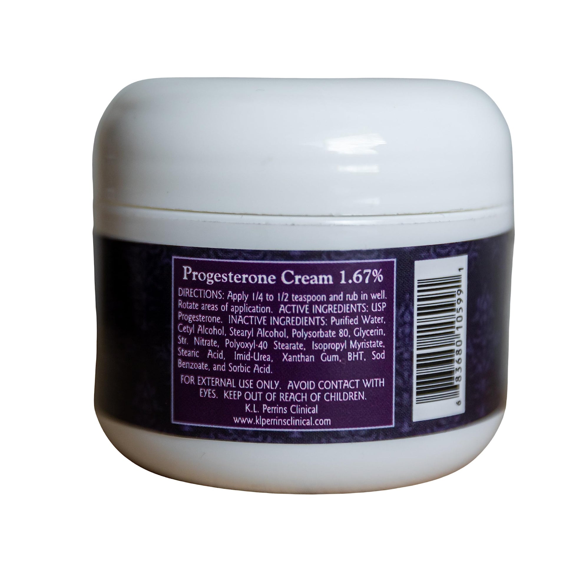 K.L. Perrins Clinical 1.67% Progesterone Cream K.L. Perrins Clinical