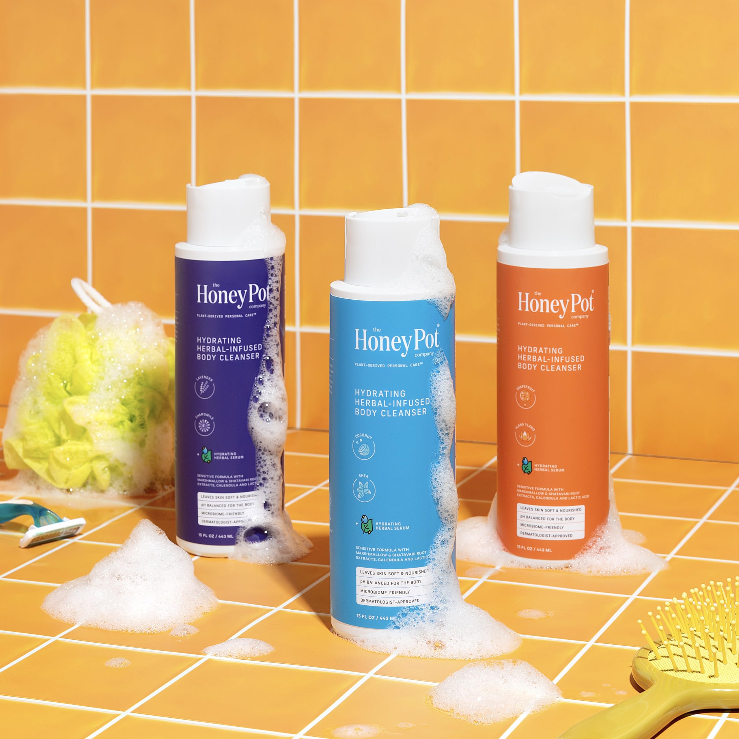 The Honey Pot Company - Body Wash for Women - Coconut Shea Hydrating Body Cleanser The Honey Pot Company