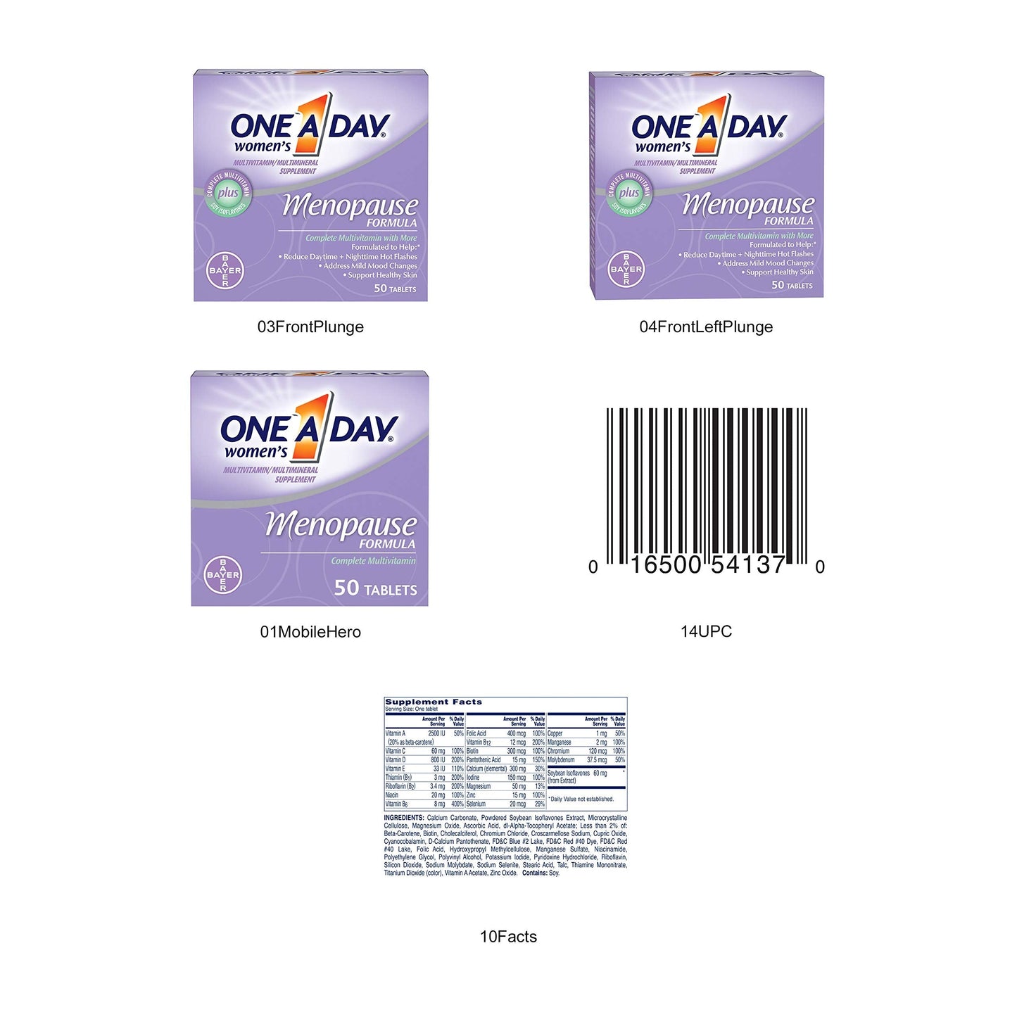 One A Day Women Menopause Size 50ct