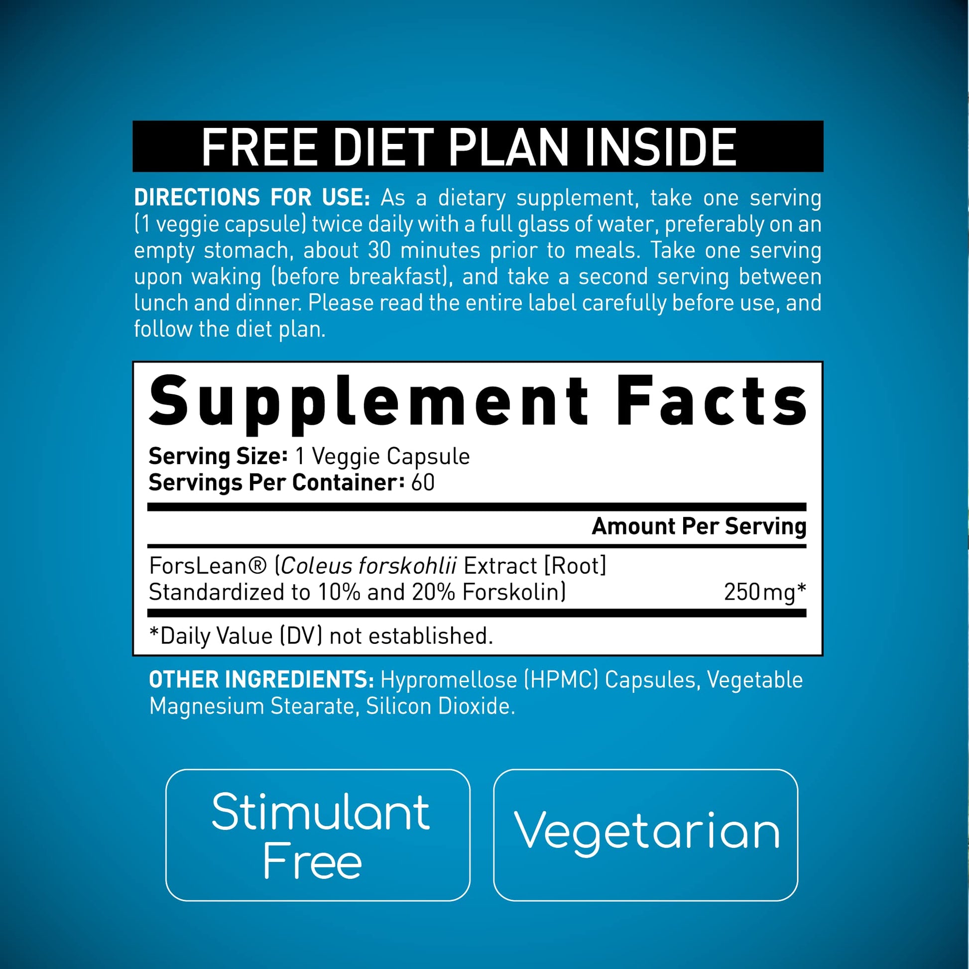 BioGenetic Labs Forskolin Lean & Tone - Weight Loss Pills - Body Toning Formula Fat Burner BioGenetic Laboratories