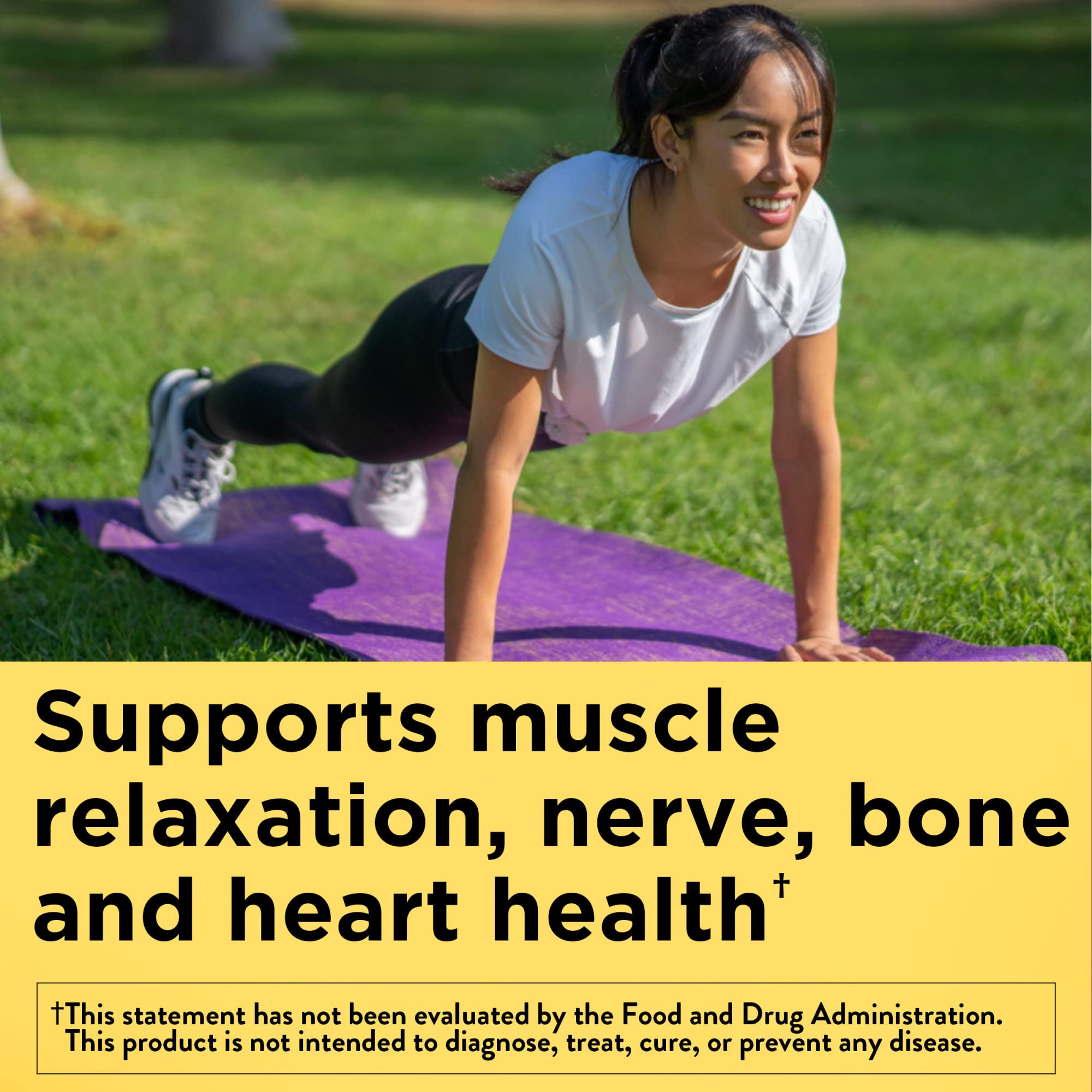 Nature Made Magnesium Oxide 250 mg, Dietary Supplement for Muscle, Heart Nature Made