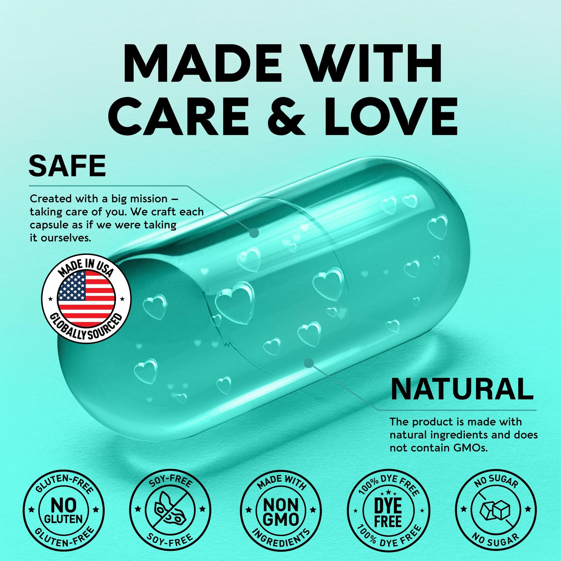 Irish Sea Moss Capsules - Made with Organic Sea Moss, Bladderwrack & Burdock Root - Made in USA - Advanced Superfood - Natural Multi Supplements Blend - Immunity & Energy Support - 90 Vegan Capsules NUTRAHARMONY