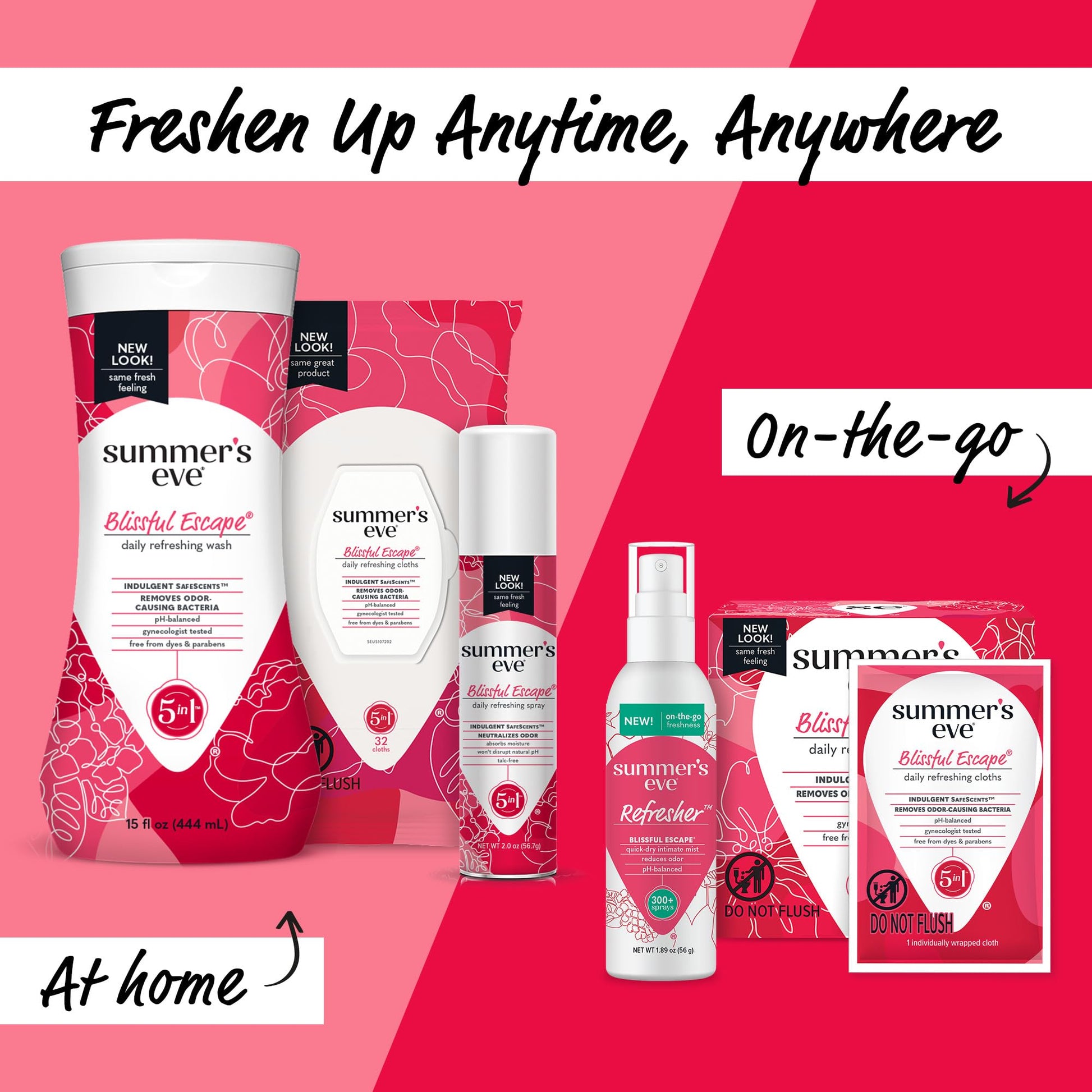 Summer's Eve Blissful Escape Daily Refreshing Feminine Spray, 2 oz Summer's Eve