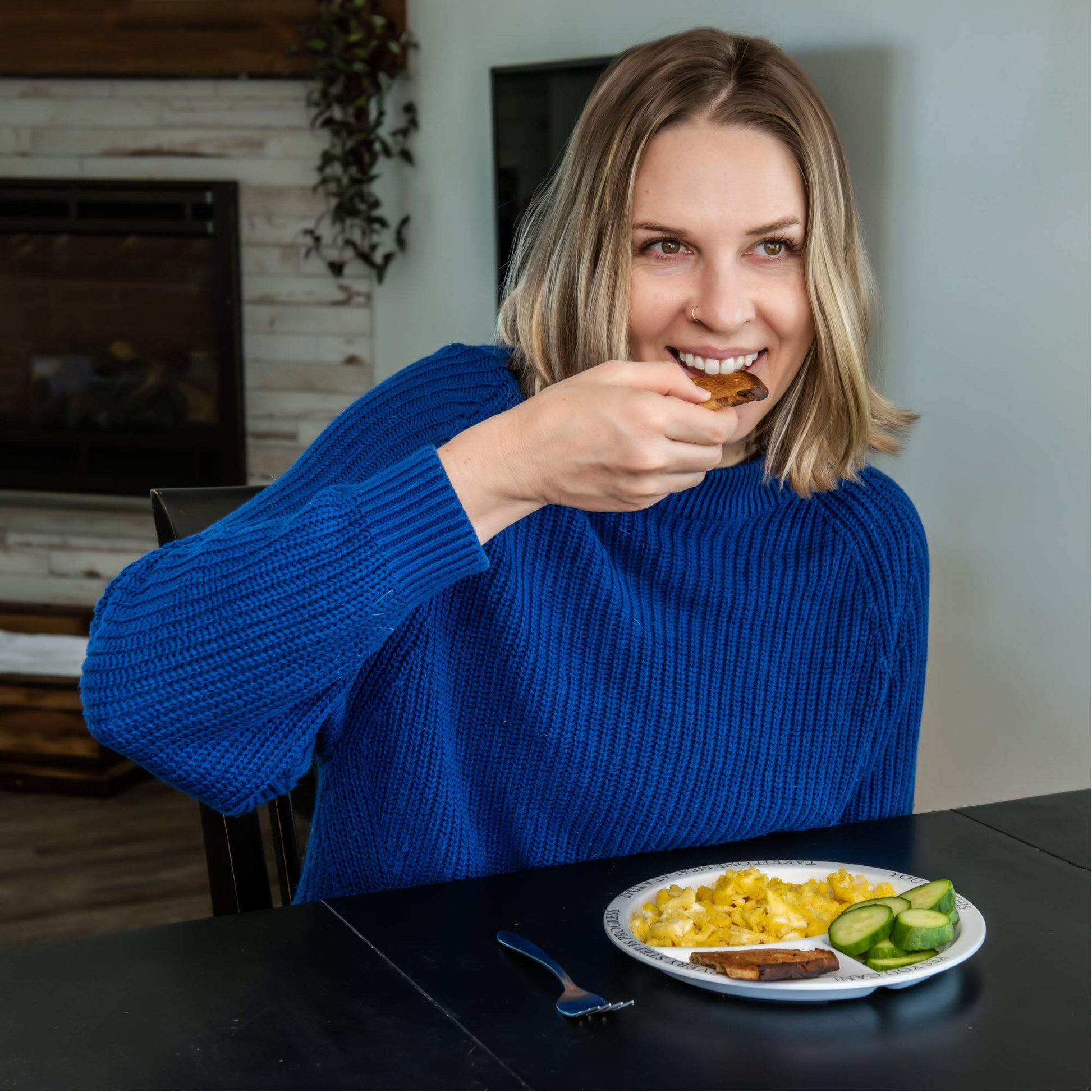 Bariatric Portion Control Nutritional Plates Weight Loss for Adults (2 Pack) Universal Body Labs