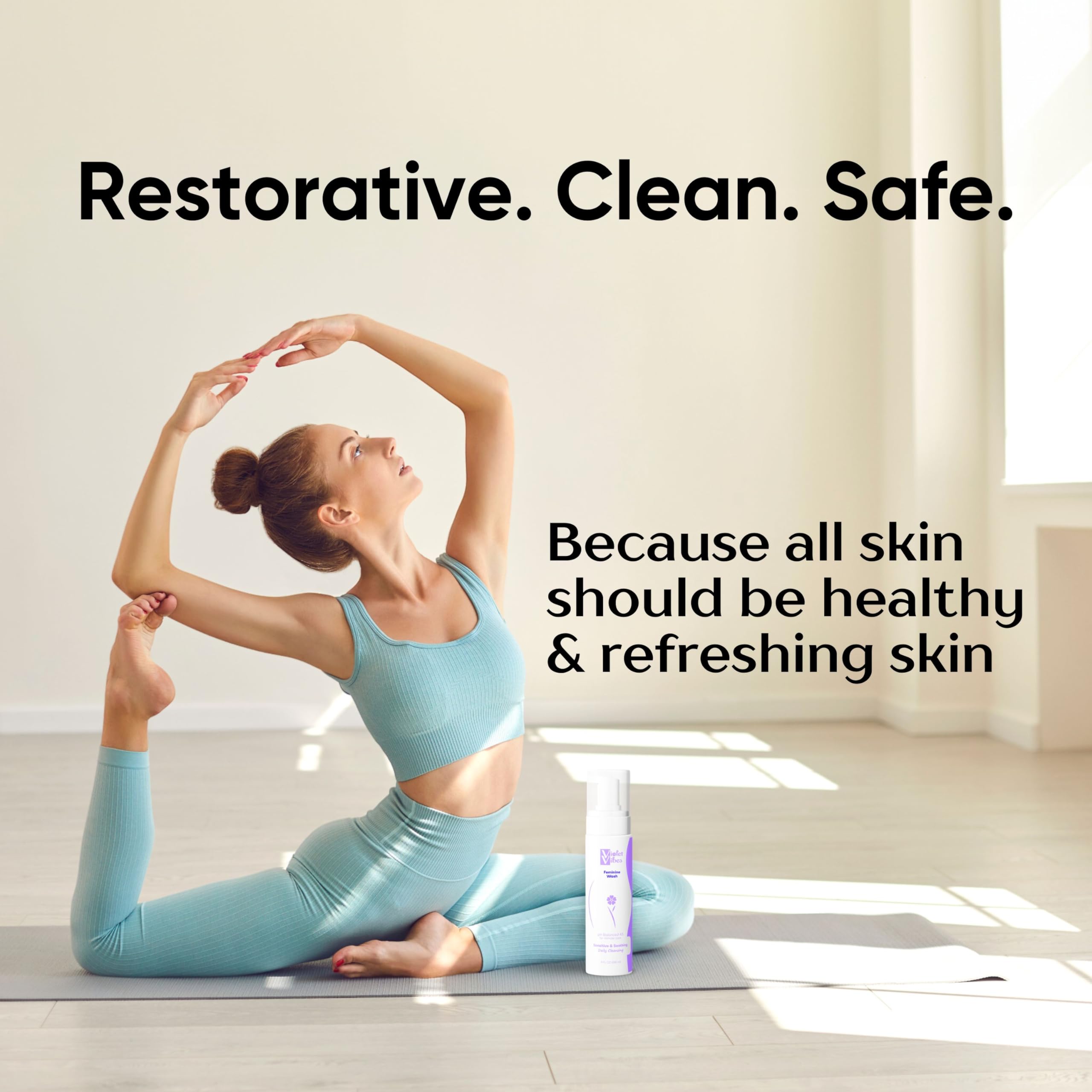 Violet Vibes Ultra-Gentle Feminine Wash | pH-Balancing, Nourishing, Odor-Control Violet Vibes