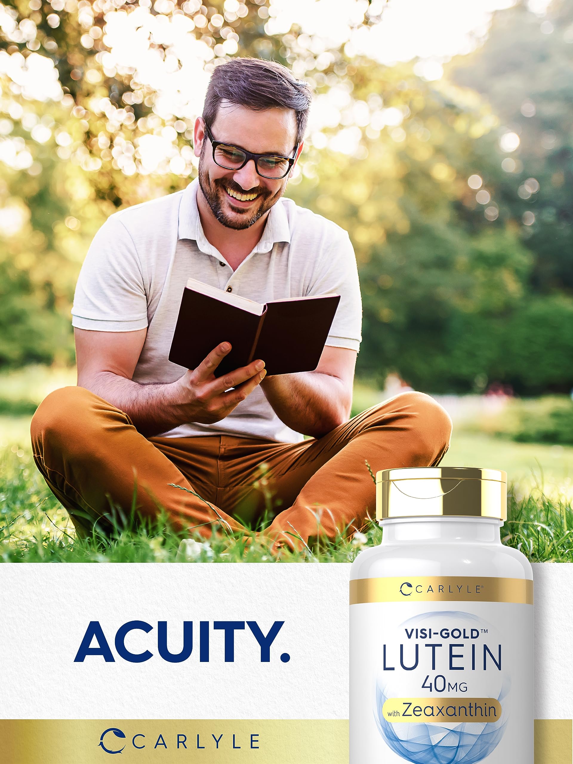 Carlyle Lutein and Zeaxanthin 40 mg | 180 Softgels | Eye Health Vitamins Carlyle