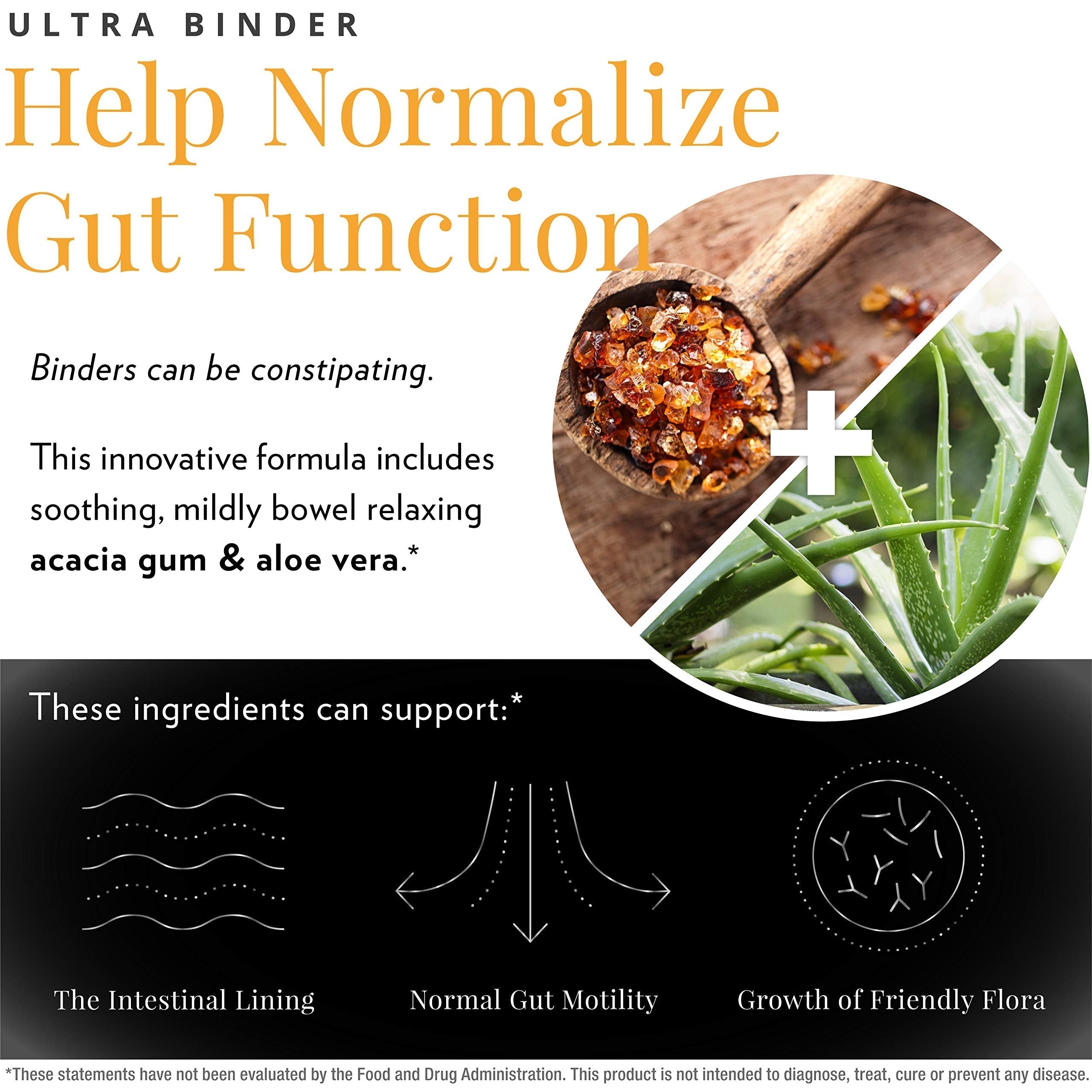 Quicksilver Scientific Ultra Binder - Multi Toxin Binder with Bentonite Clay Powder Quicksilver Scientific