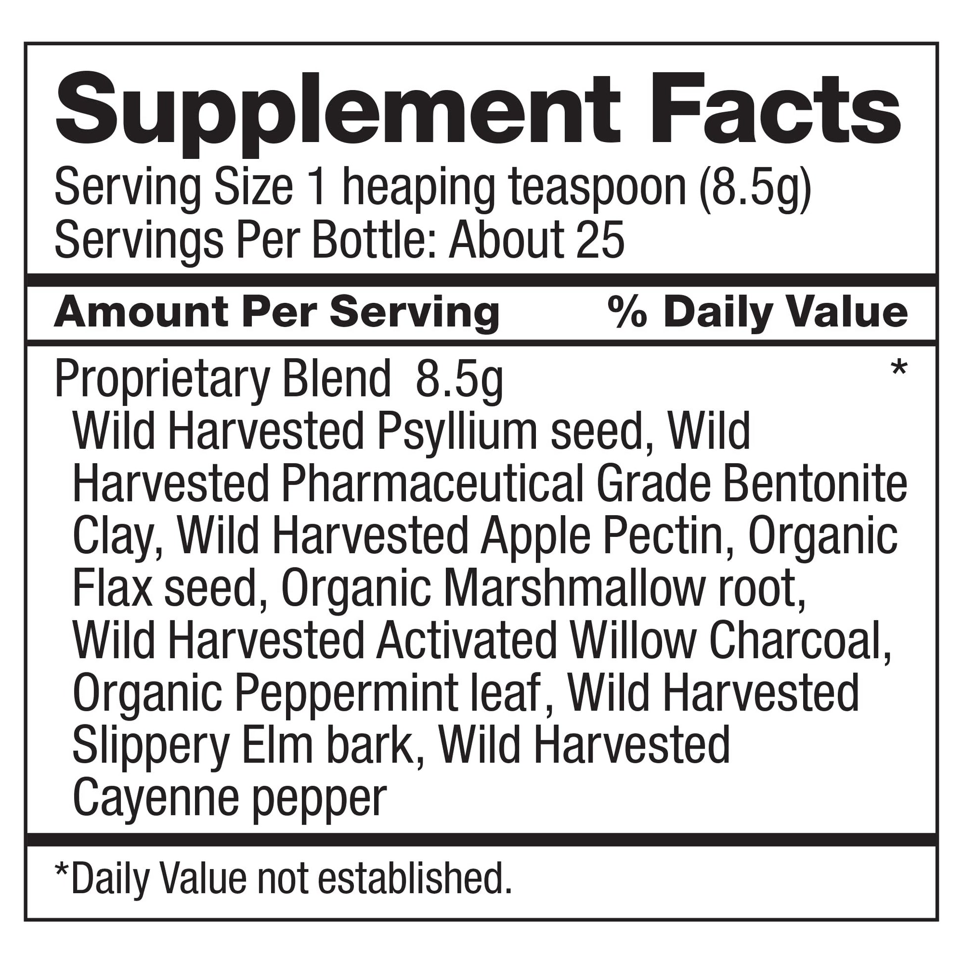 Dr. Schulze's | Intestinal Formula #2 | Herbal Colon Cleanse Formula | 8 Oz. Jar Dr. Schulze's