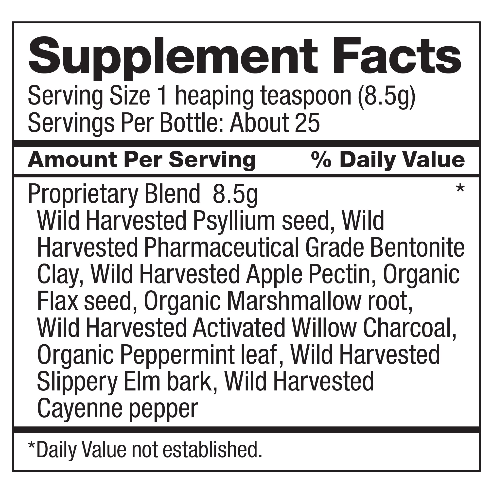 Dr. Schulze's | Intestinal Formula #2 | Herbal Colon Cleanse Formula | 8 Oz. Jar Dr. Schulze's