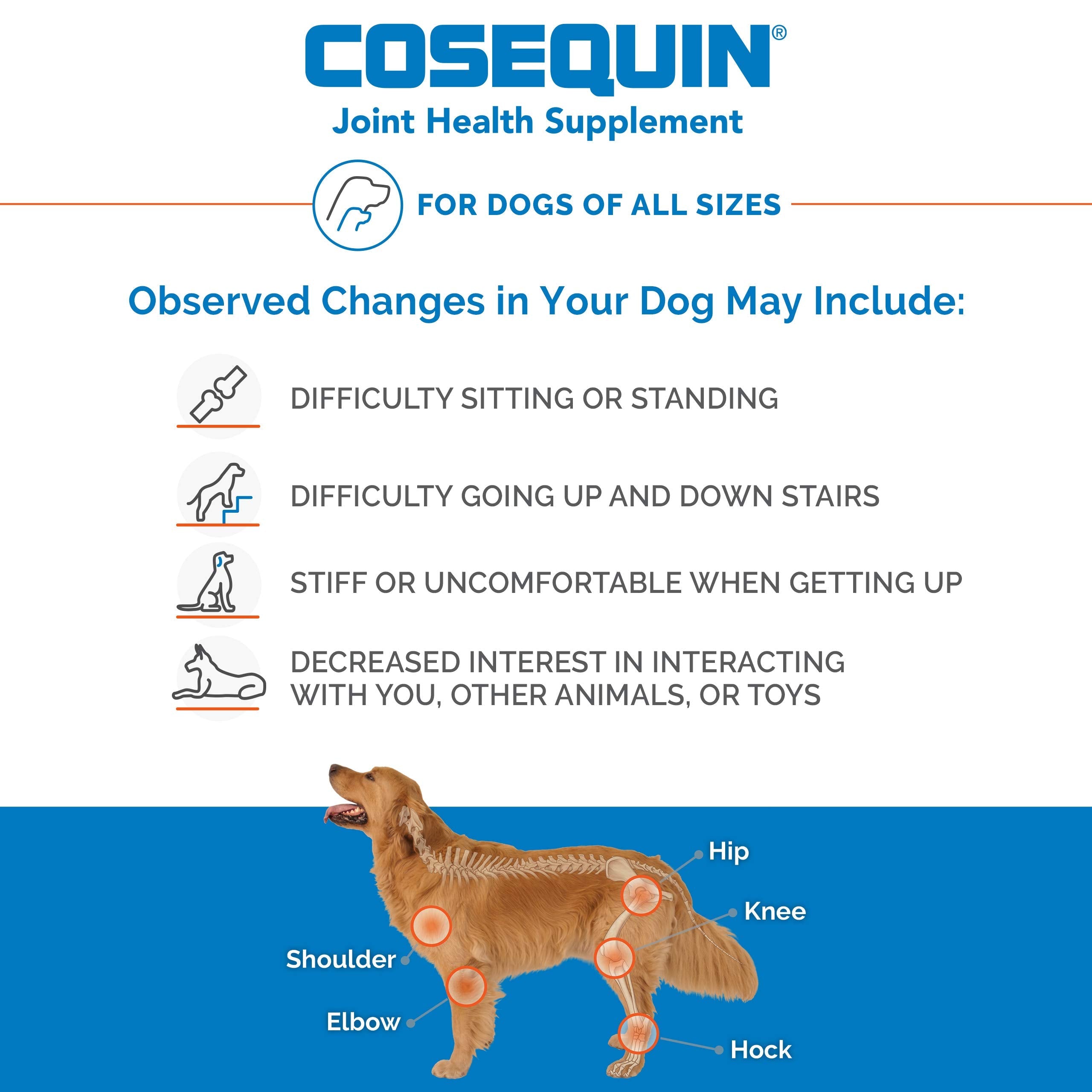 Nutramax Laboratories Cosequin Maximum Strength Joint Health Supplement for Dogs Nutramax Laboratories