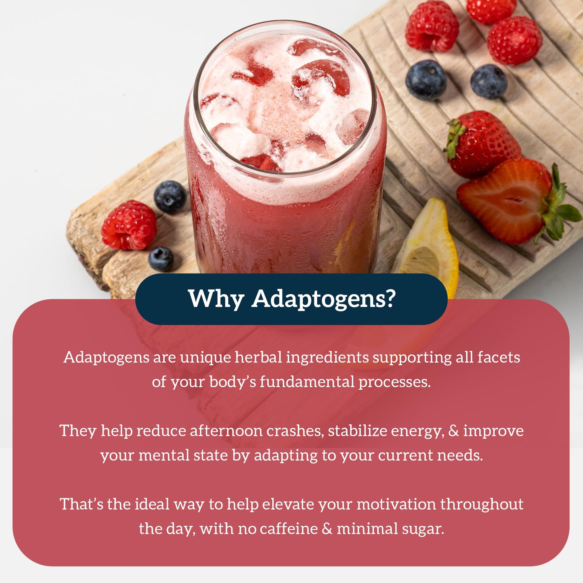 Organifi Red Juice - Vegan Energy Powder - Berry-Flavored Adaptogen Drink Organifi