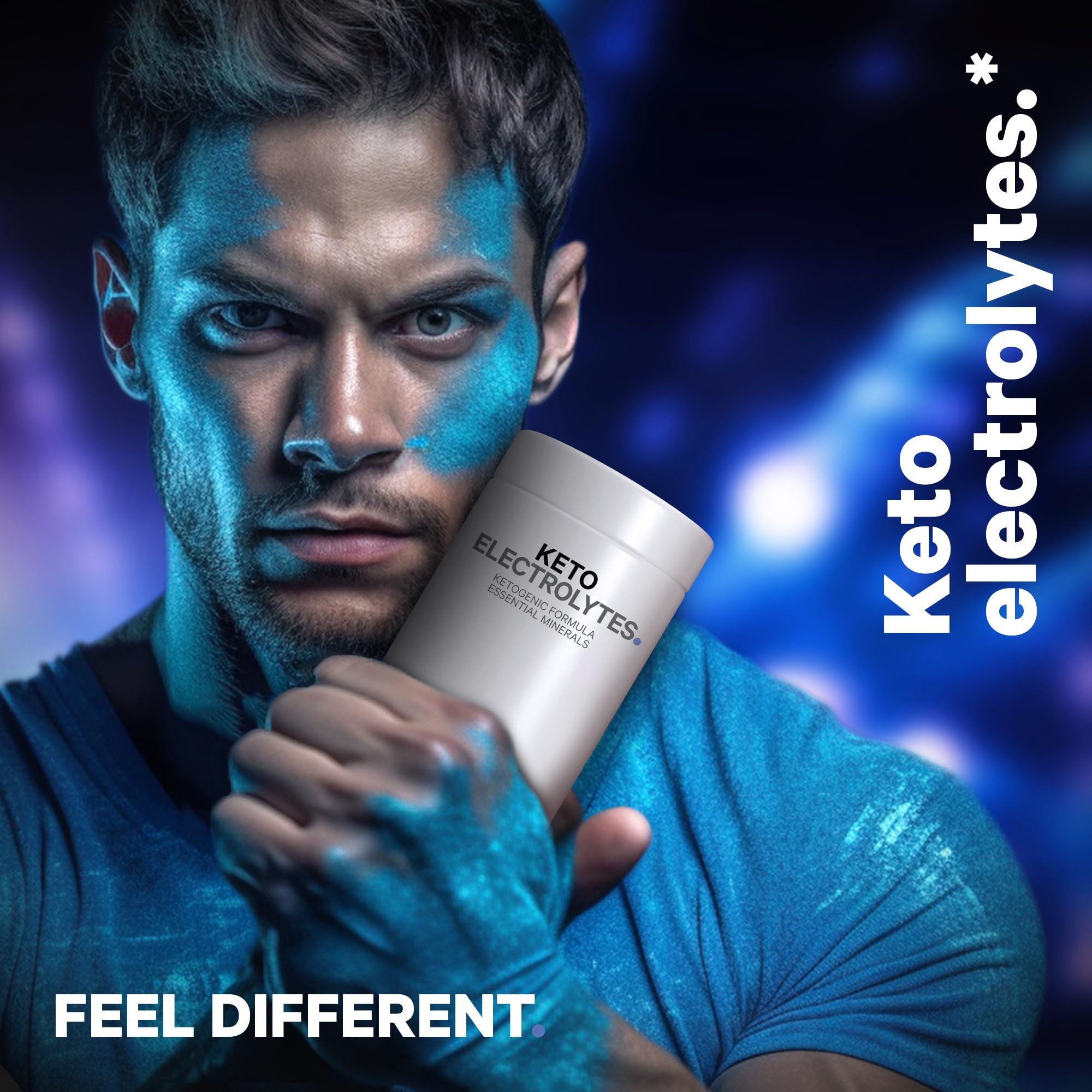 Keto Electrolytes Supplement – Vegan Electrolyte Tablets w Magnesium, Potassium Codeage