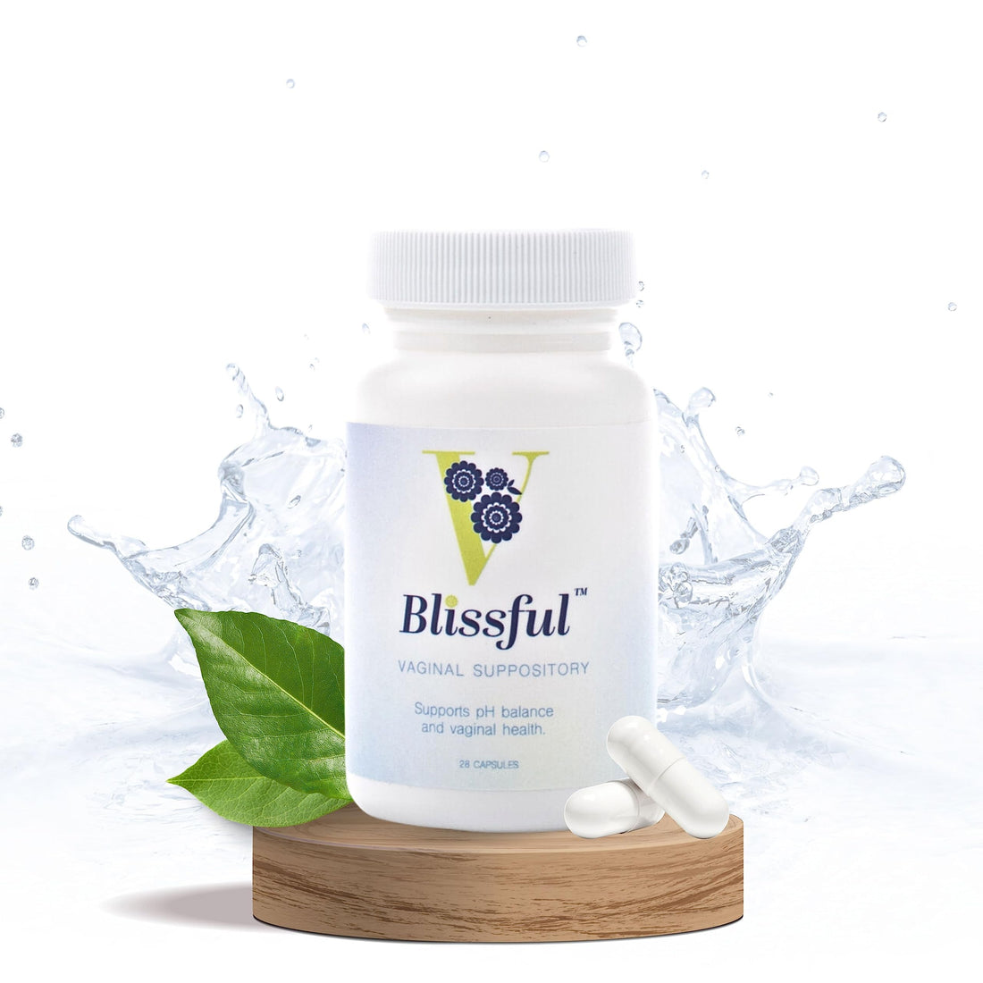 V Blissful - Boric Acid Suppositories Helps with Yeast Infections - Effective Feminine Care with Boric Acid, Perfect