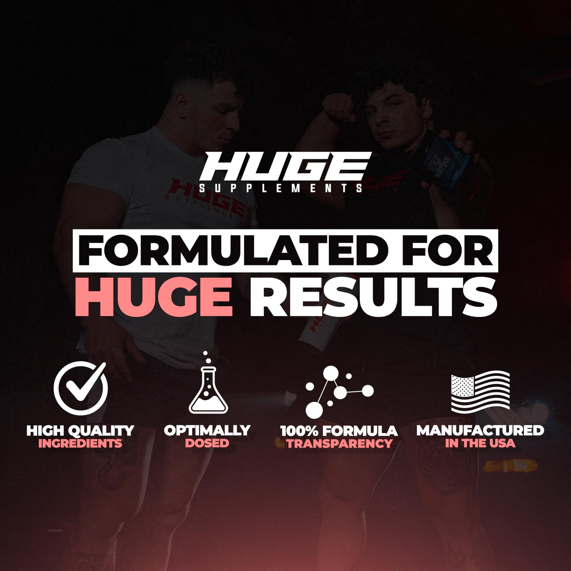 Huge Supplements, Whey Protein Concentrate Powder, Clinically Dosed Formula, 25g Huge Supplements