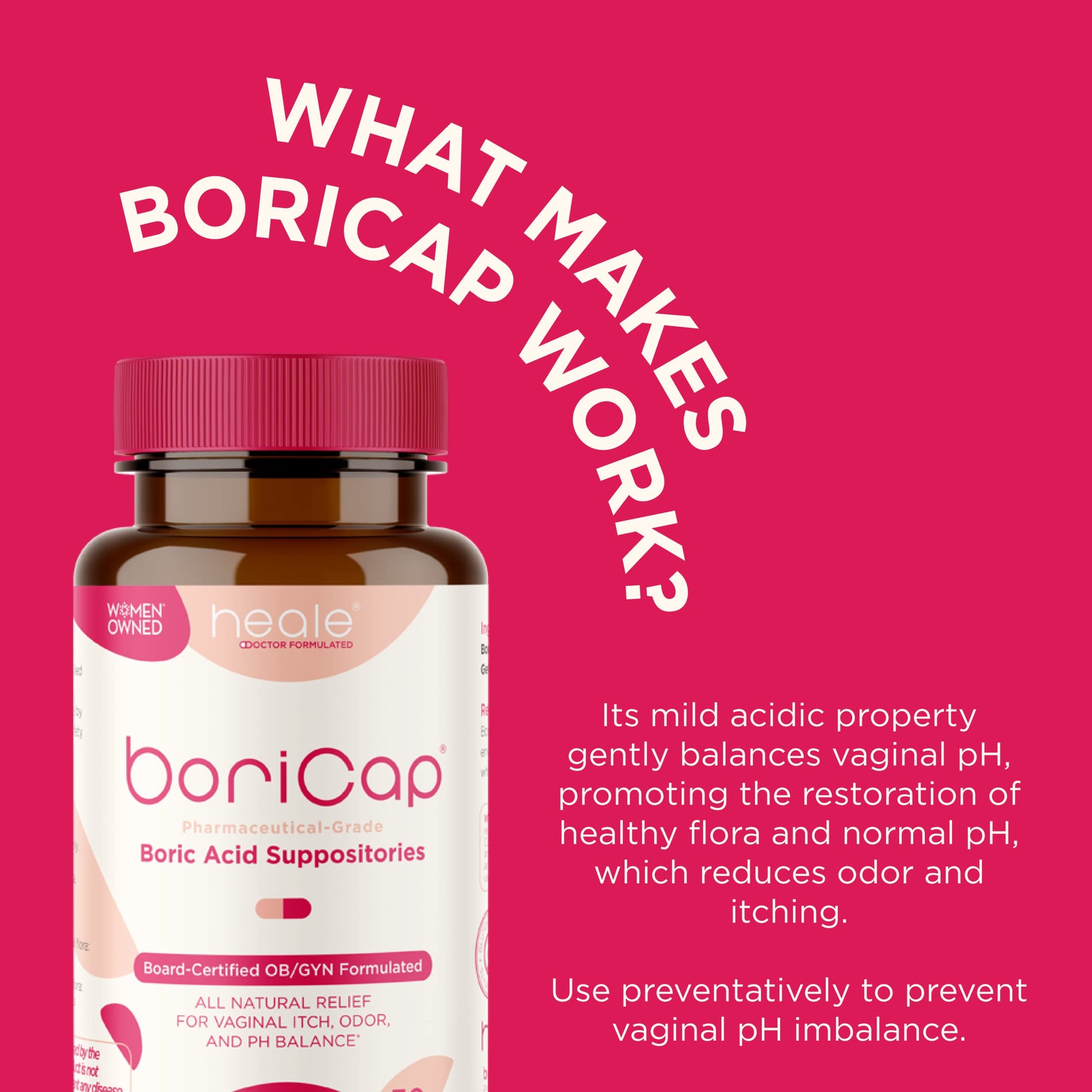 BoriCap and FloraCap BV Blasting Bundle for Balanced pH BoriCap