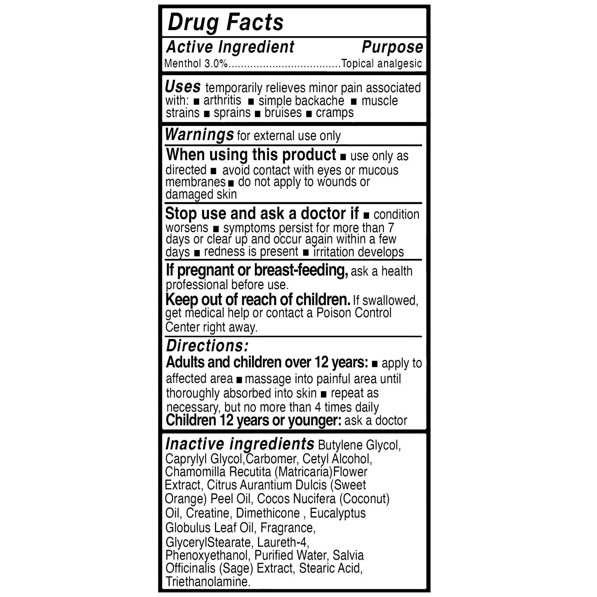 CONTROL, Menstrual Cramp Relief Cream, Topical Pain Relief for Period Cramps and PMS, Period Relief CONTROL