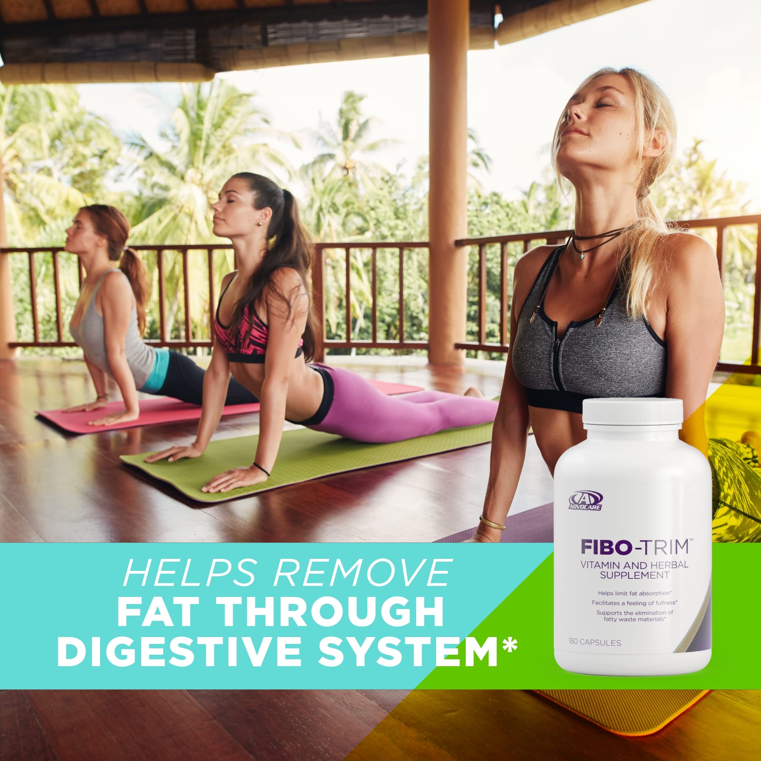 AdvoCare Fibo-Trim Vitamin and Herbal Supplement - Appetite Suppressant for Weight Loss AdvoCare