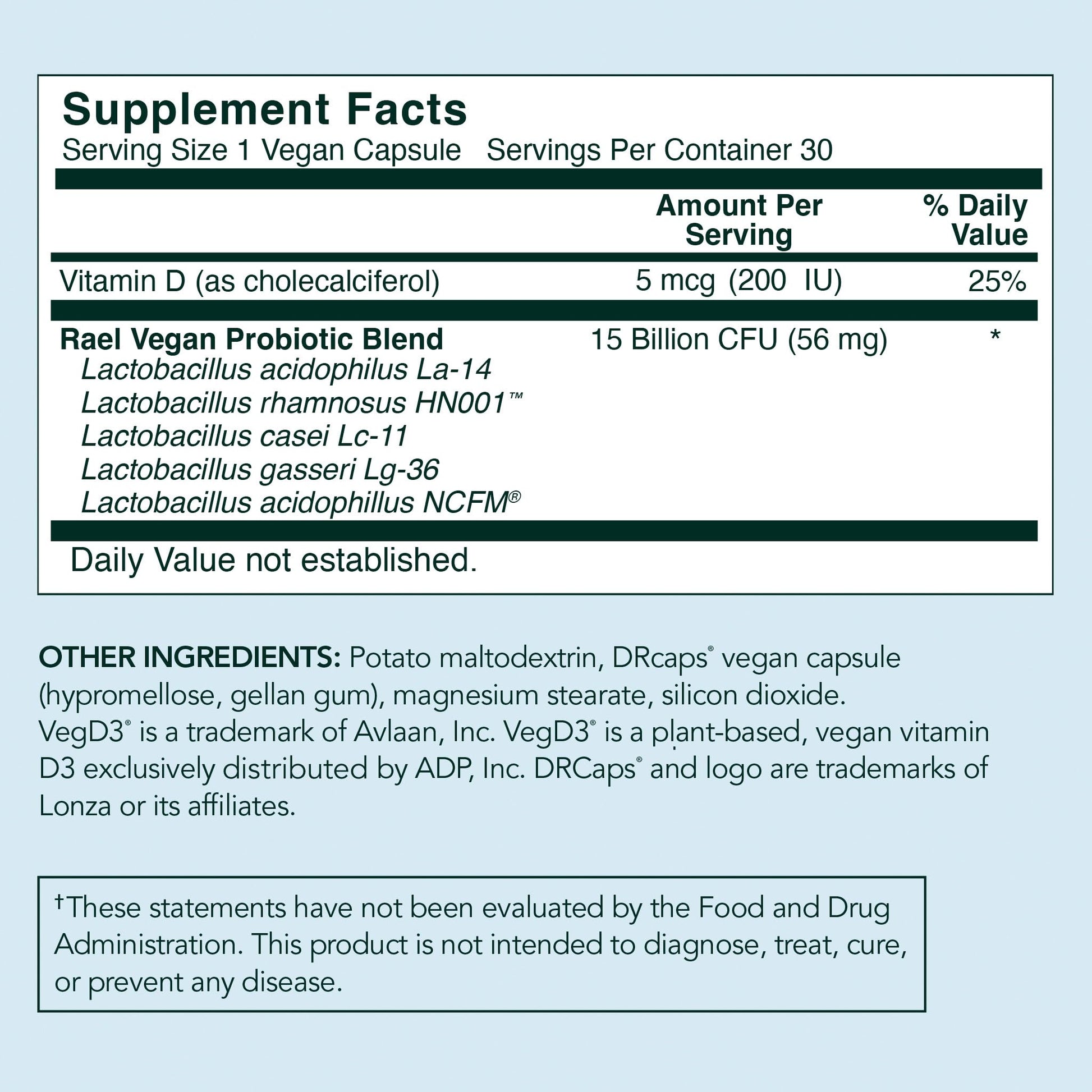 Rael Probiotics for Women - Supplements, Digestive Enzymes, Prebiotics, pH Balance, Vaginal Odor & Flora Rael