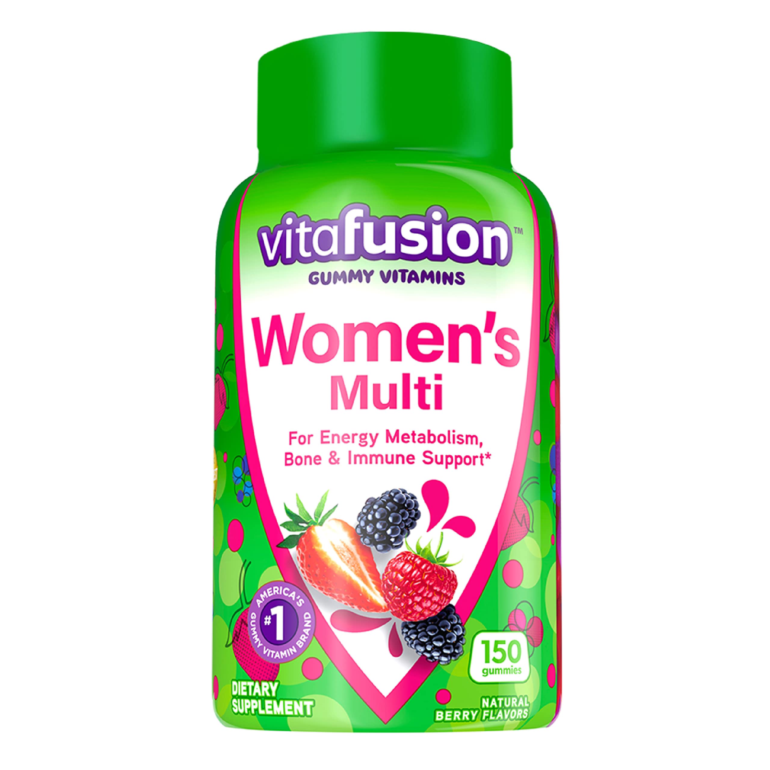 Vitafusion Womens Multivitamin Gummies (150 Count) and Vitafusion Extra Strength Vitafusion