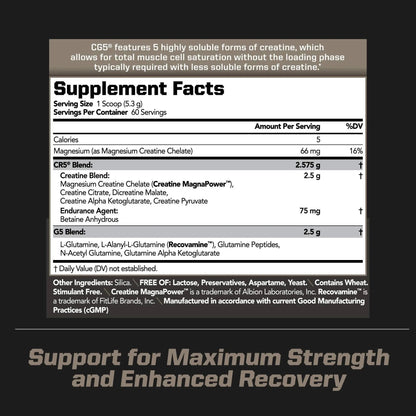 PMD Sports Ultra Pump Fuel Insanity - Pre Workout – Cherry Bombsicle (30 Servings) Sports CG5 Premium Creatine and L-Glutamine Powder (60 Servings)