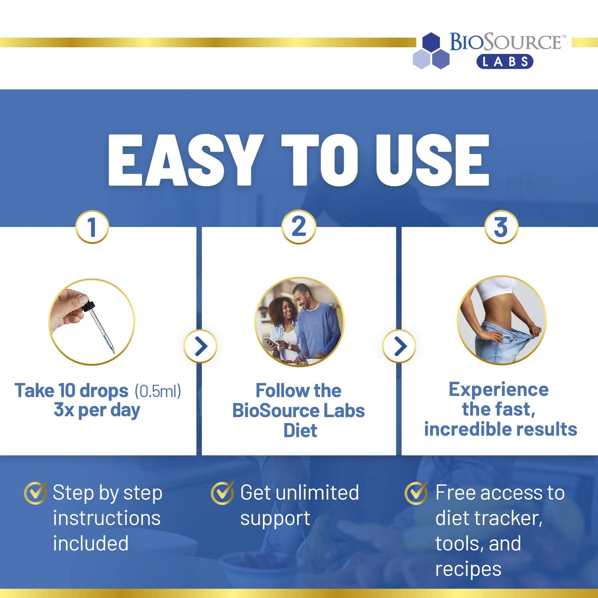 BioSource Labs Complex ProMAX Premium Diet Drops (1 x 2 oz Bottle) BioSource Labs