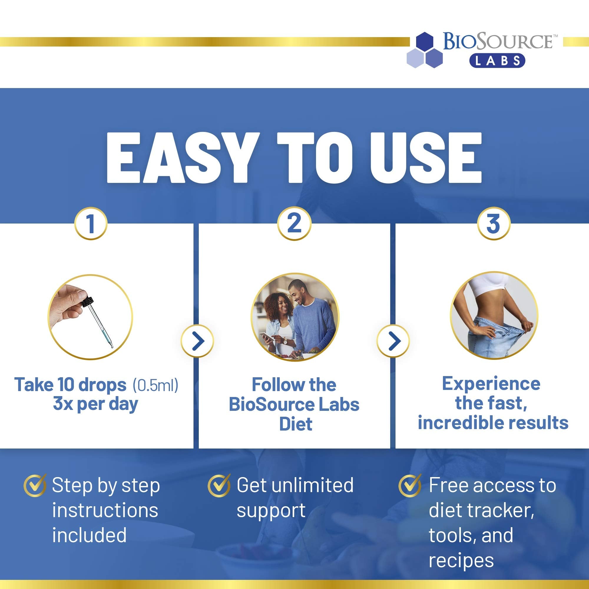 BioSource Labs Complex ProMAX Premium Diet Drops (1 x 2 oz Bottle) BioSource Labs