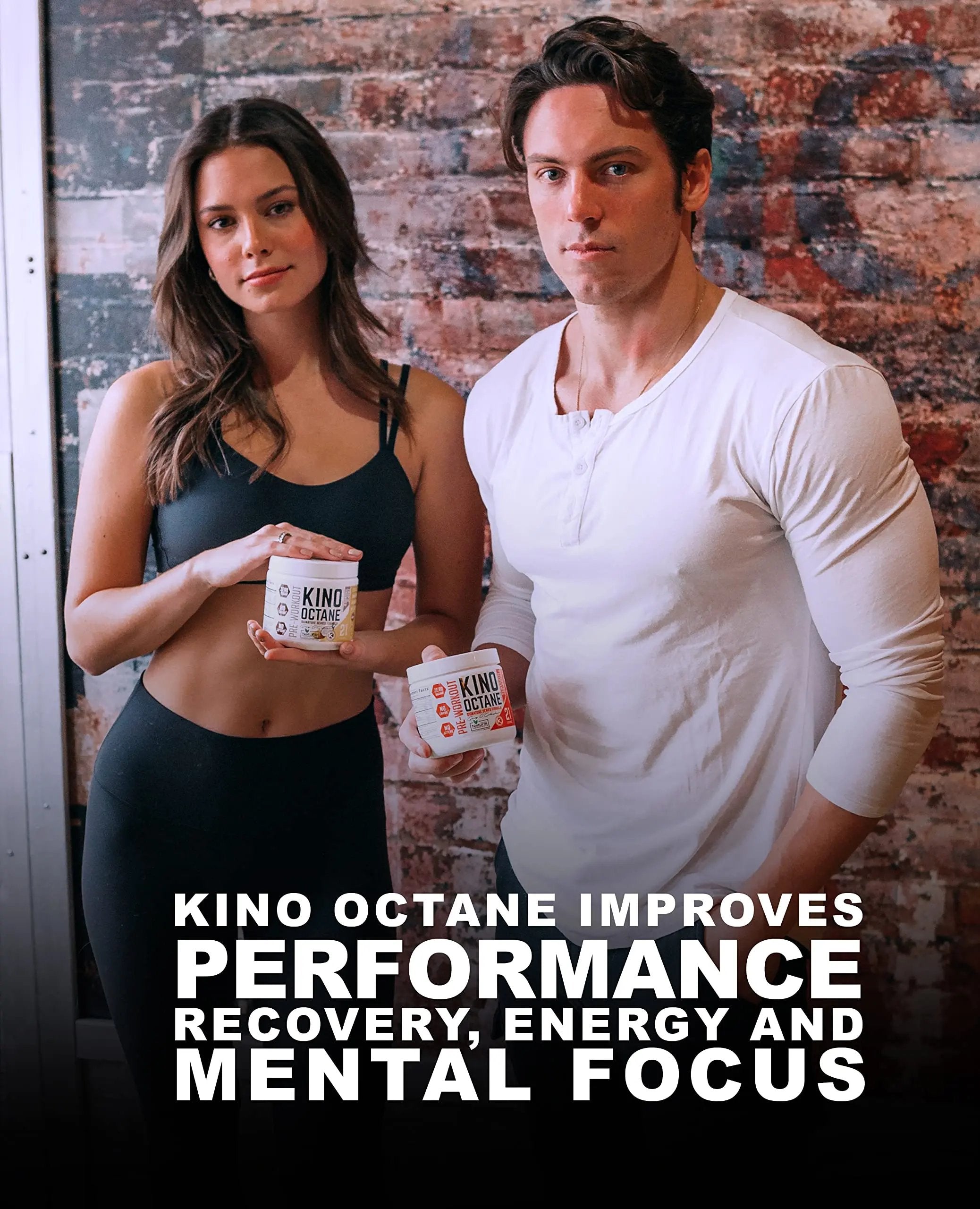 KINOBODY Kino Octane Pre-Workout Supplement Powder for Men and Women, Elevated KINOBODY