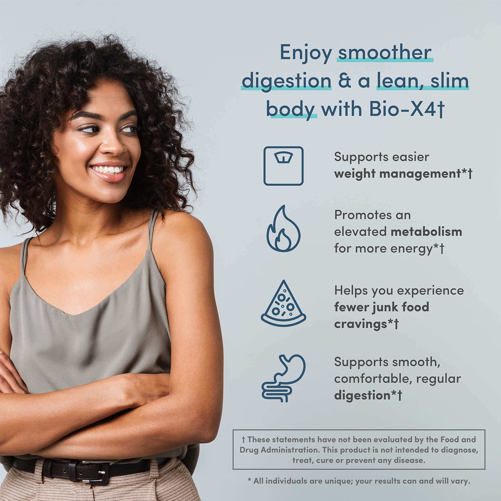 Nucific® Bio-X4 4-in-1 Weight Management Probiotic Supplement, 90 Count. Nucific