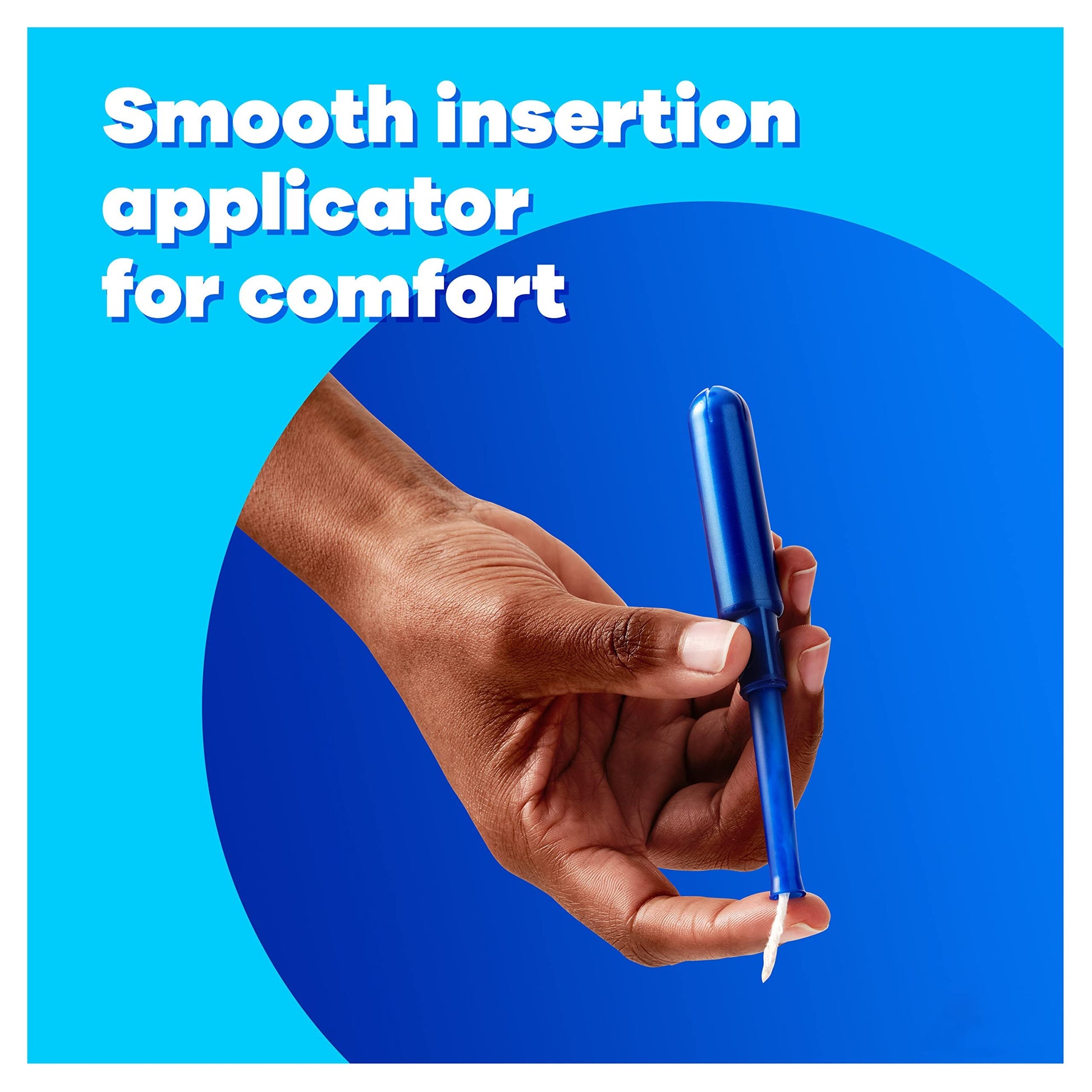 Tampax Pearl Tampons Regular Absorbency, With Leakguard Braid, Unscented, 50 Count Tampax