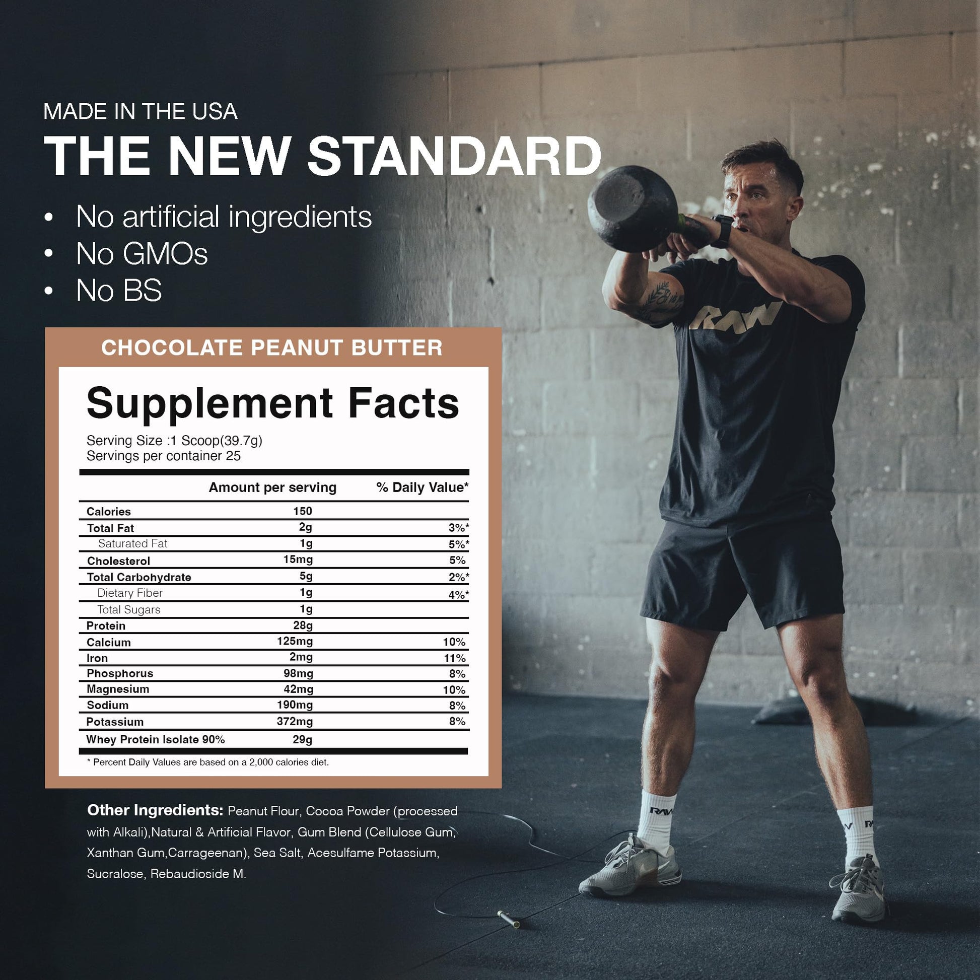 RAW Whey Isolate Protein Powder, Chocolate Peanut Butter (CBUM Itholate) - 100% Grass RAW