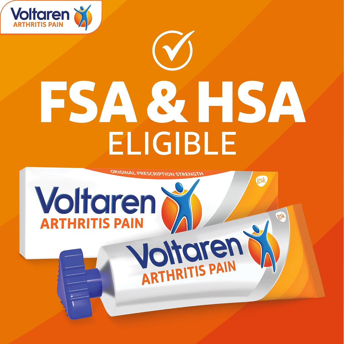 Voltaren Arthritis Pain Gel for Powerful Topical Arthritis Pain Relief, No Prescription