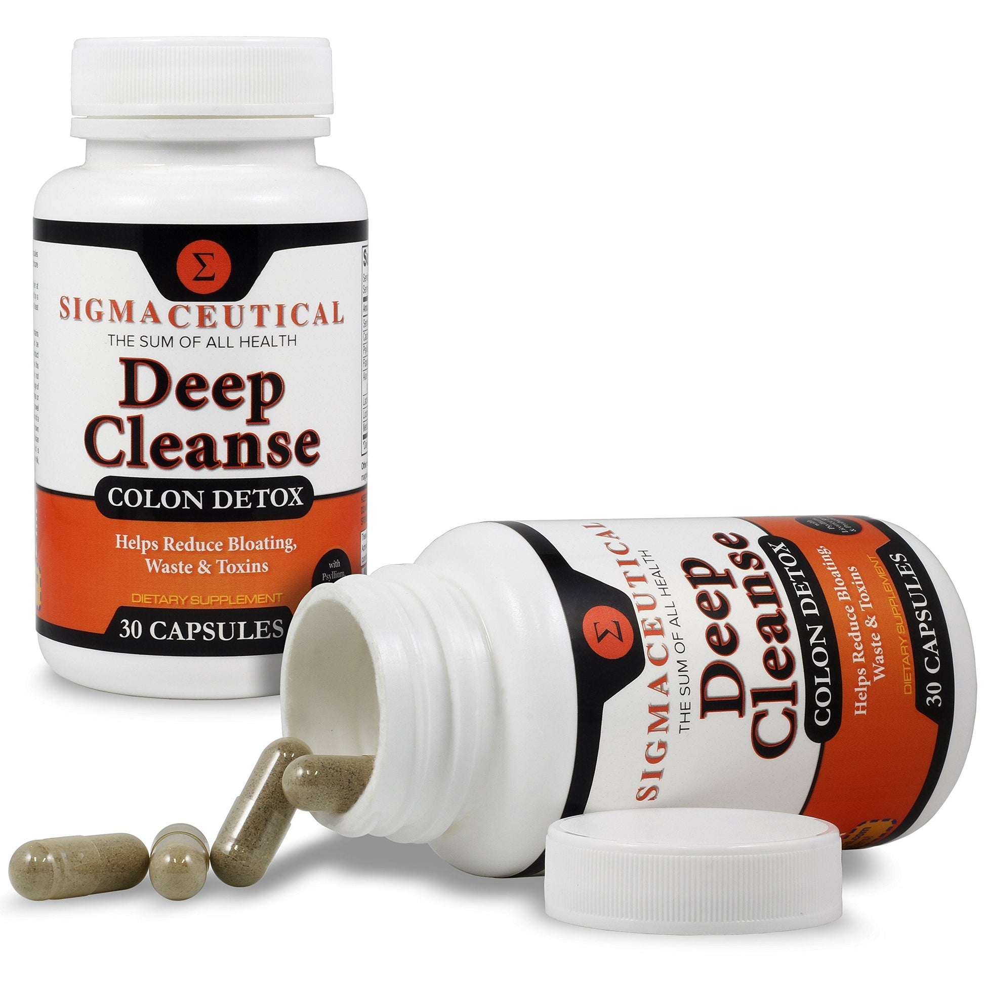 Sigmaceutical 1 Day Colon Cleanse - Detox Cleanse - Bowel Cleanse & Laxative - Bowel Detox Sigmaceutical