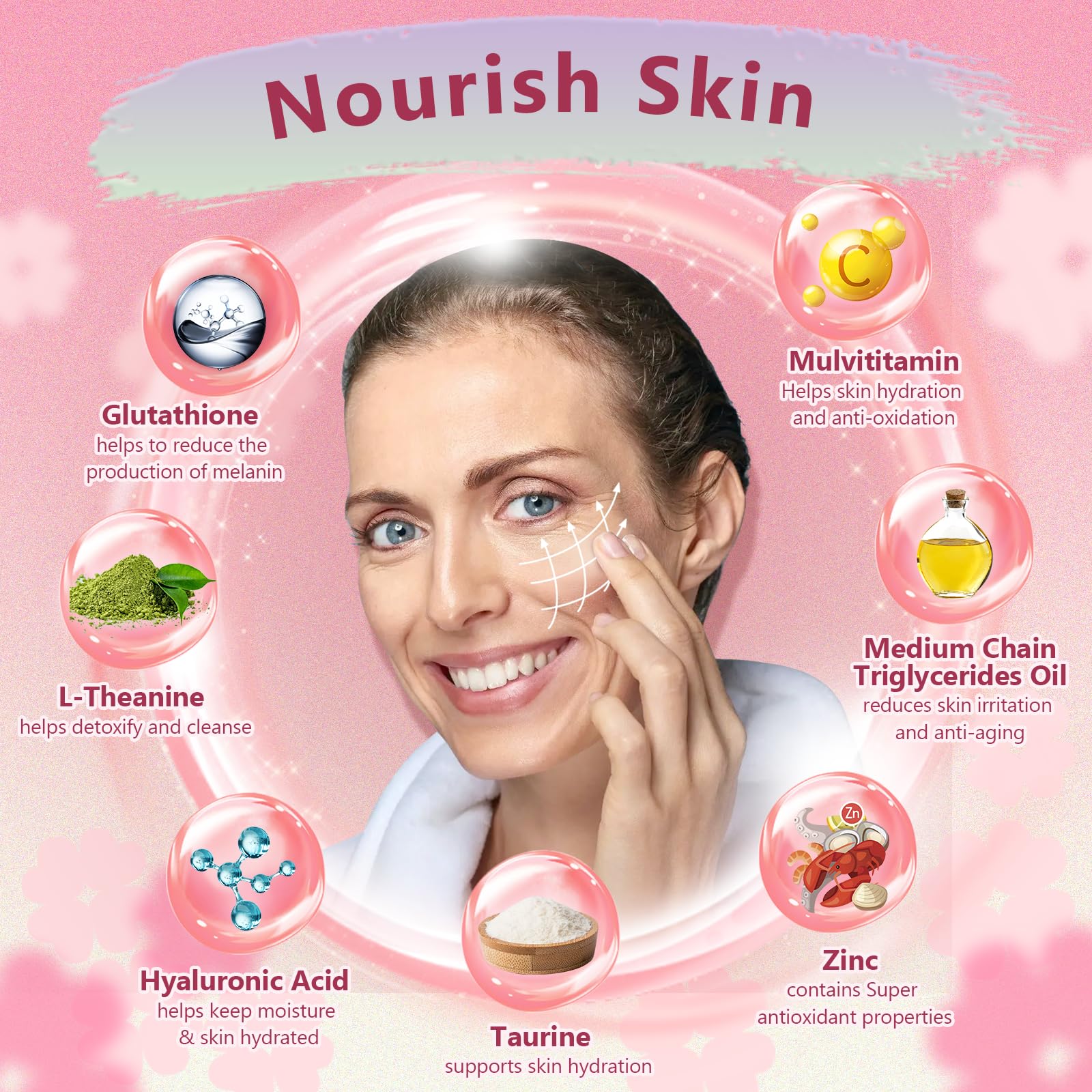 Probiotics for Women Digestive Health, Vaginal Probiotics with D-Mannose & Cranberry NATURE TARGET