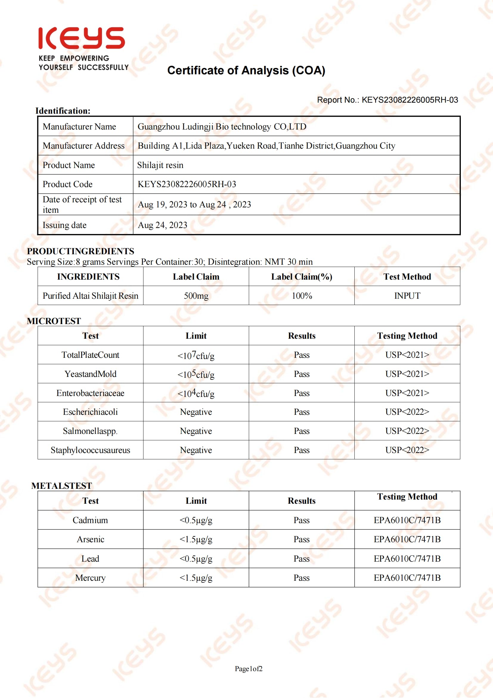 Shilajit Pure Himalayan Organic - Pure Original Shilajit, 50g(Large Volume), Enriched Lktvys