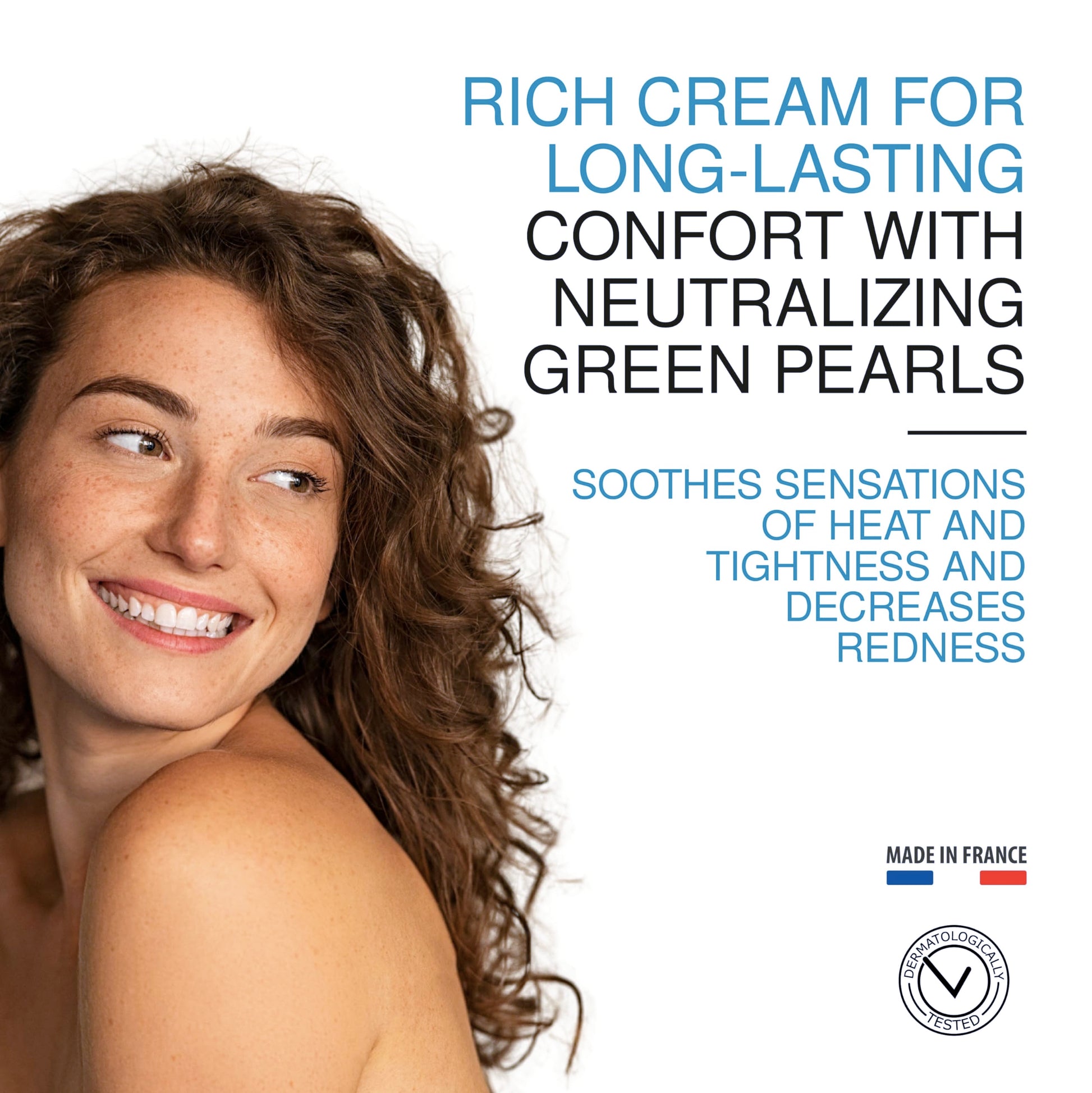 Uriage Roseliane Redness Relief Face Cream 1.35 fl.oz. | Hydrating Moisturizer Uriage