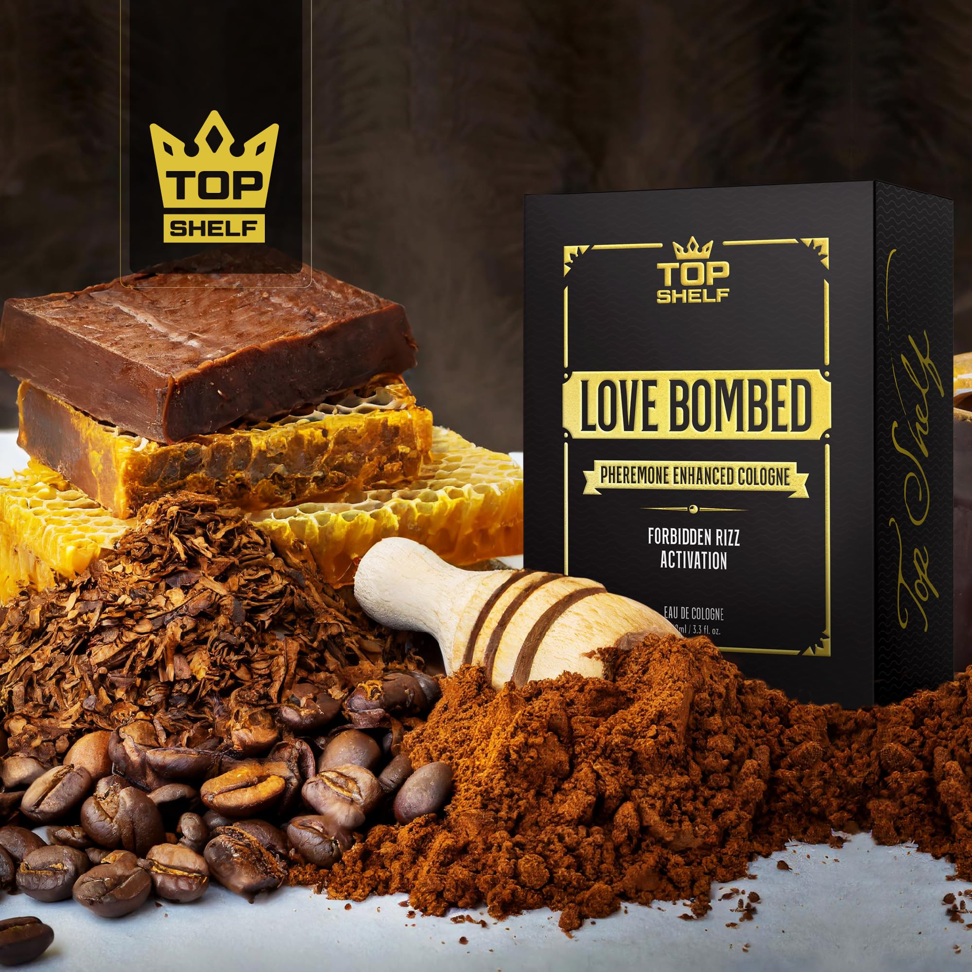 Join Top Shelf Grind Love Bombed - Pheromone Cologne for Men | Bold Attraction Join Top Shelf Grind