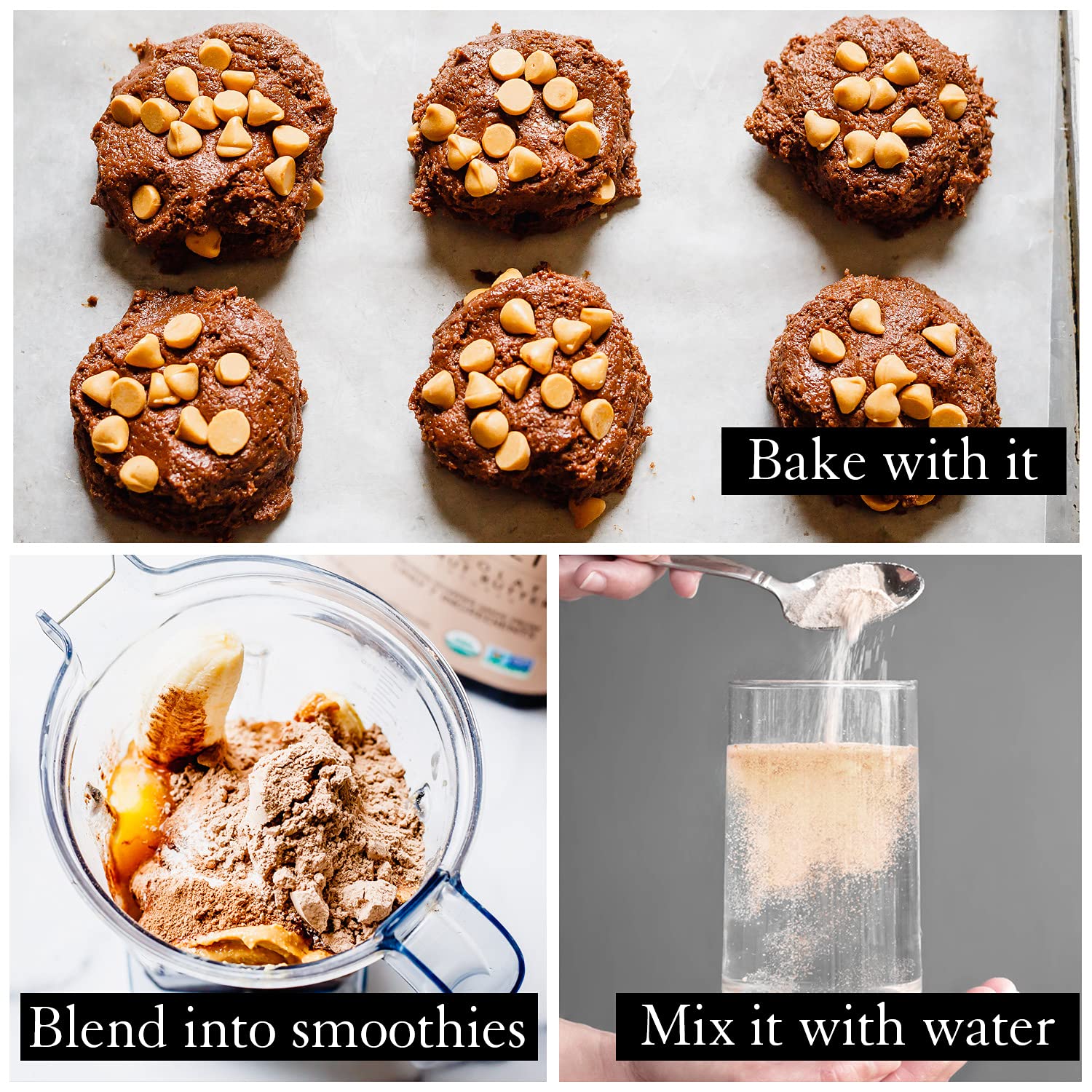 Truvani Vegan Chocolate Peanut Butter Protein Powder - 20g Plant-Based Protein, Gluten Truvani