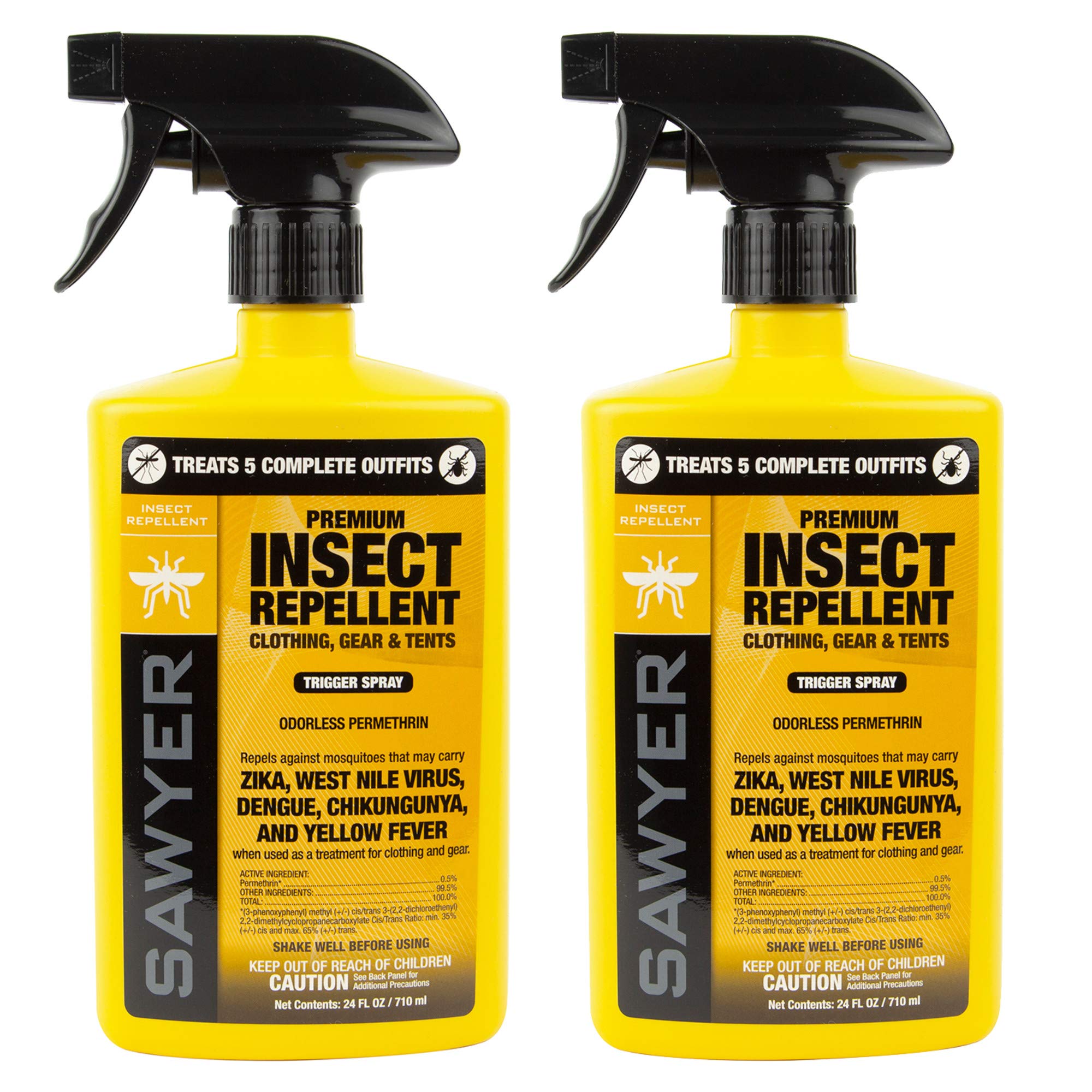 Sawyer Products SP6572 Twin Pack Premium Permethrin Clothing Insect Sawyer Products