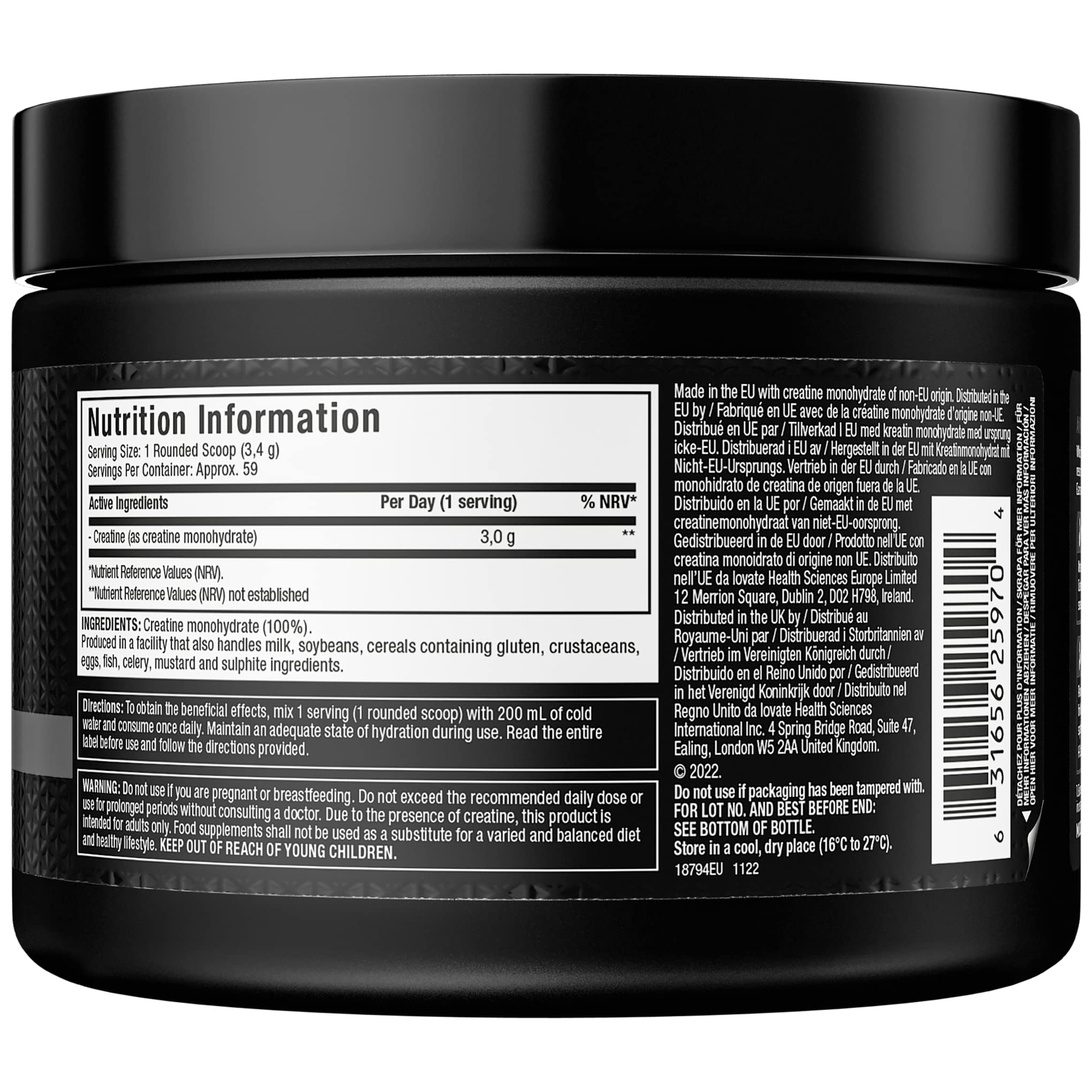 MuscleTech Platinum 100% Creatine Monohydrate Powder, Pure Creatine, Increase Muscletech