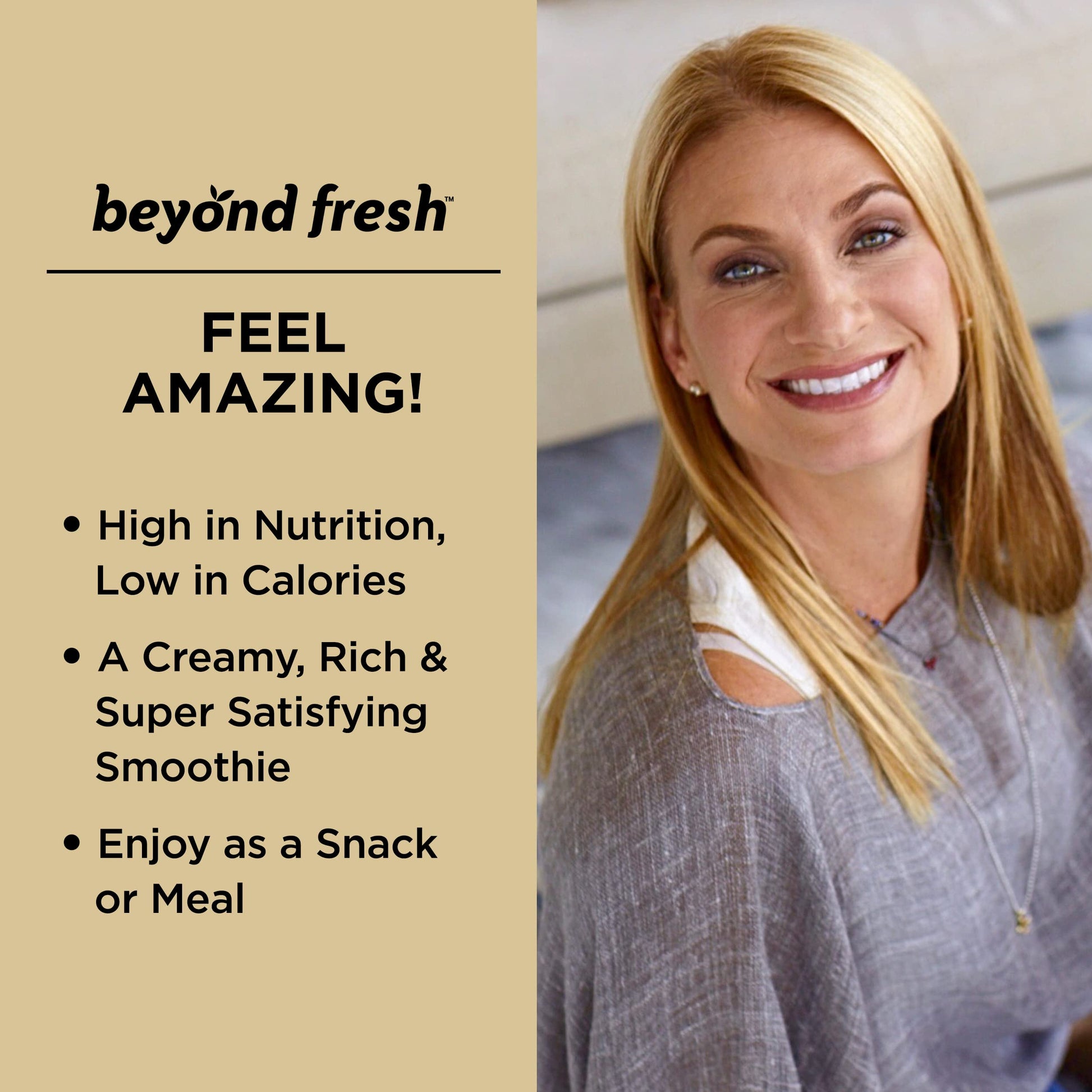 Beyond Fresh Amazing Shake, Superfood Formula, Plant Protein Based, Meal Replacement Beyond Fresh