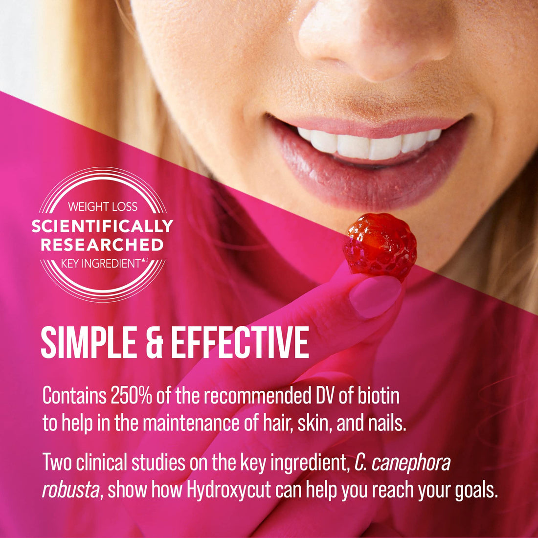 Hydroxycut Gummies + Women Strawberry 90ct